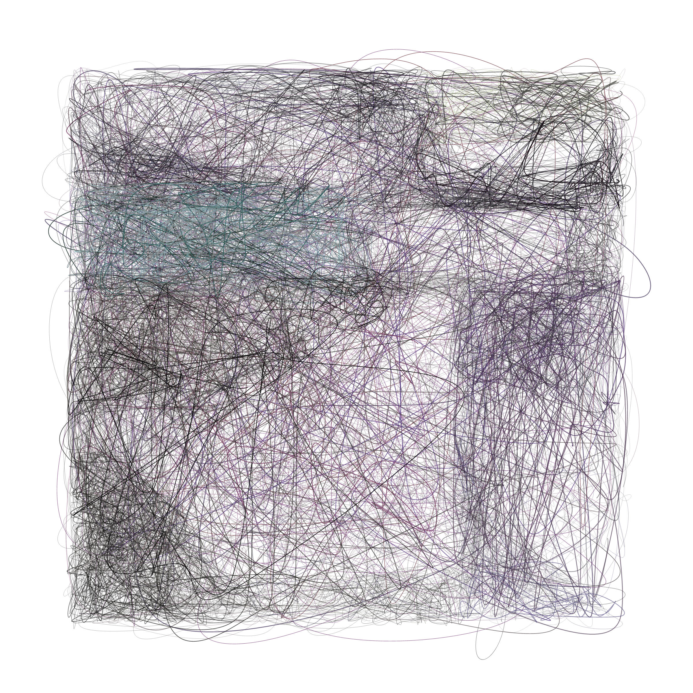 Art Blocks - Art Blocks v2 - Scribbled Boundaries #515 - NFT # 131000515