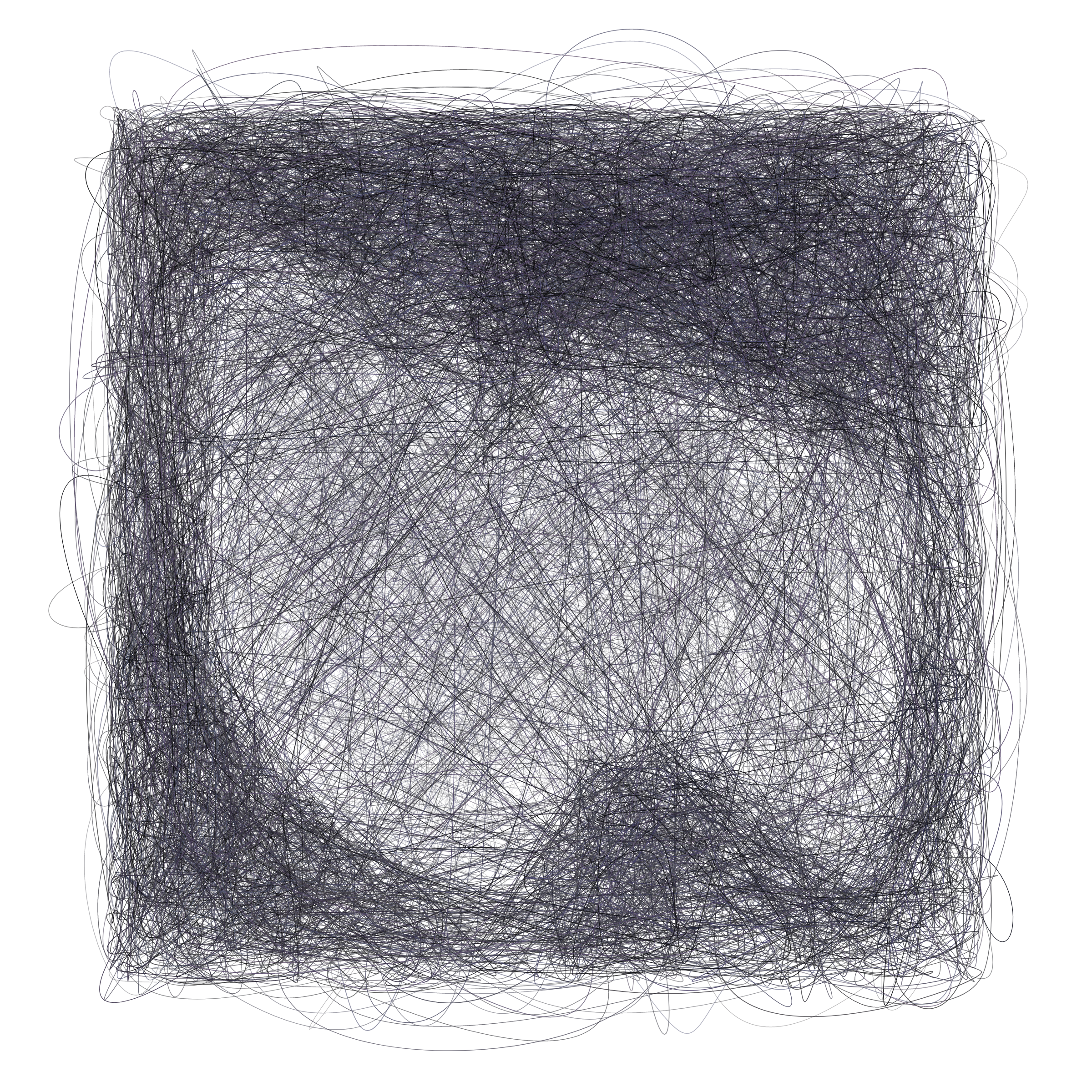 Art Blocks - Art Blocks v2 - Scribbled Boundaries #518 - NFT # 131000518