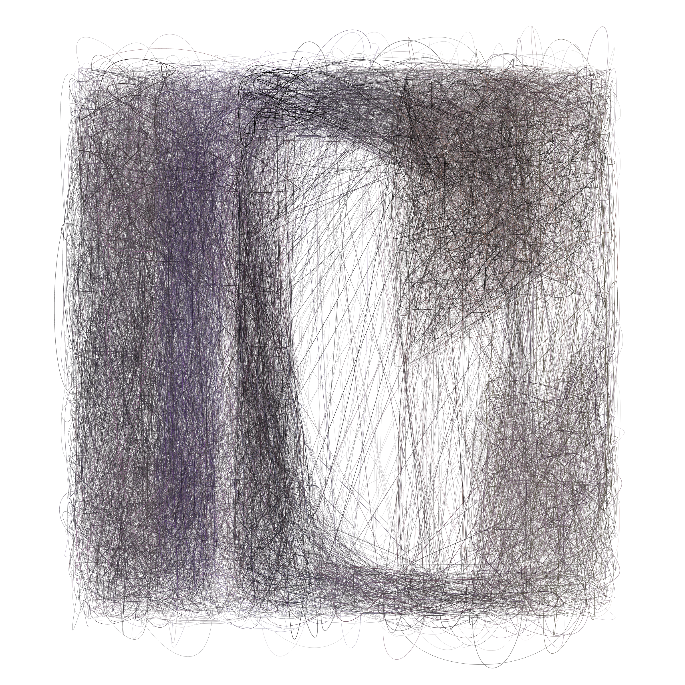 Art Blocks - Art Blocks v2 - Scribbled Boundaries #519 - NFT # 131000519