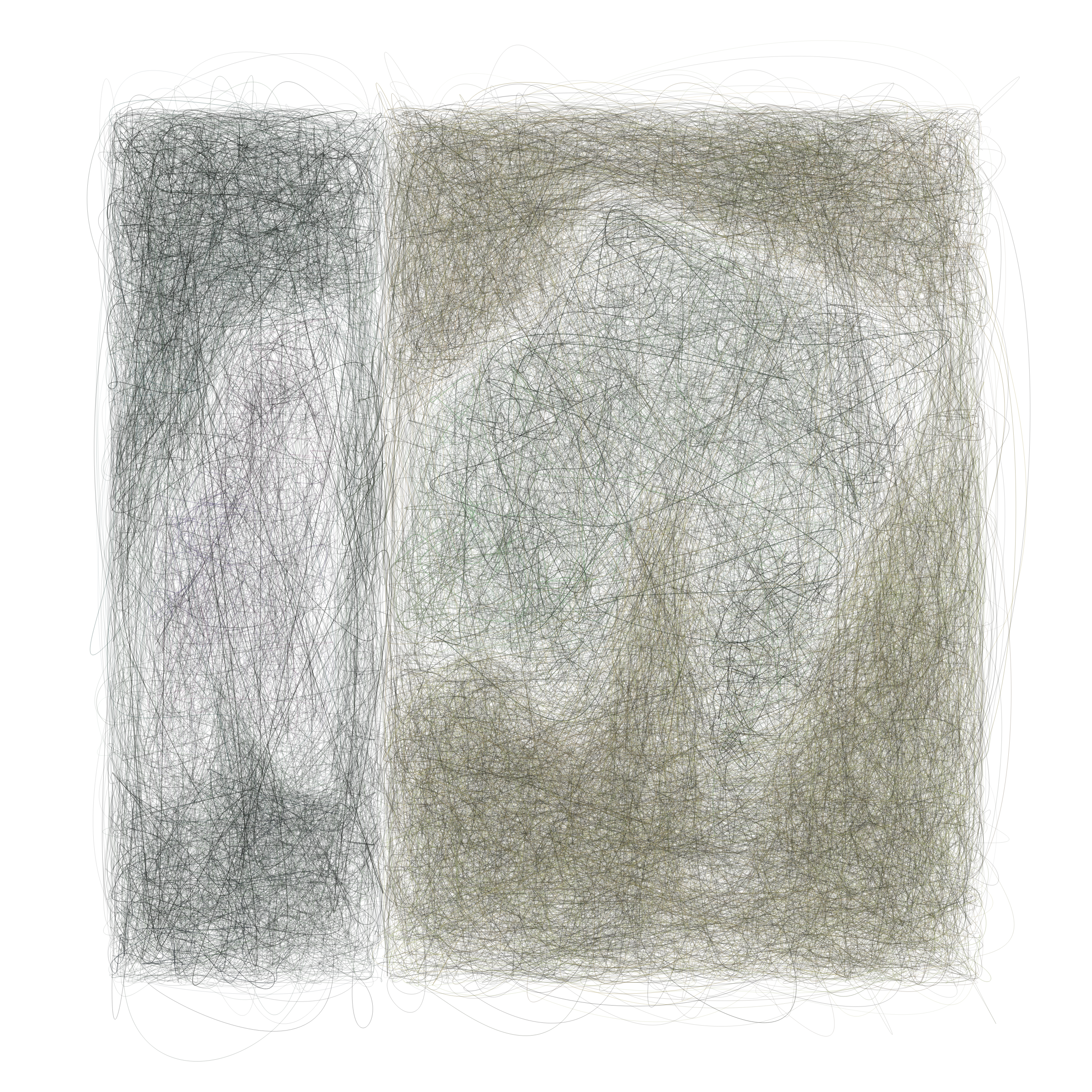 Art Blocks - Art Blocks v2 - Scribbled Boundaries #525 - NFT # 131000525