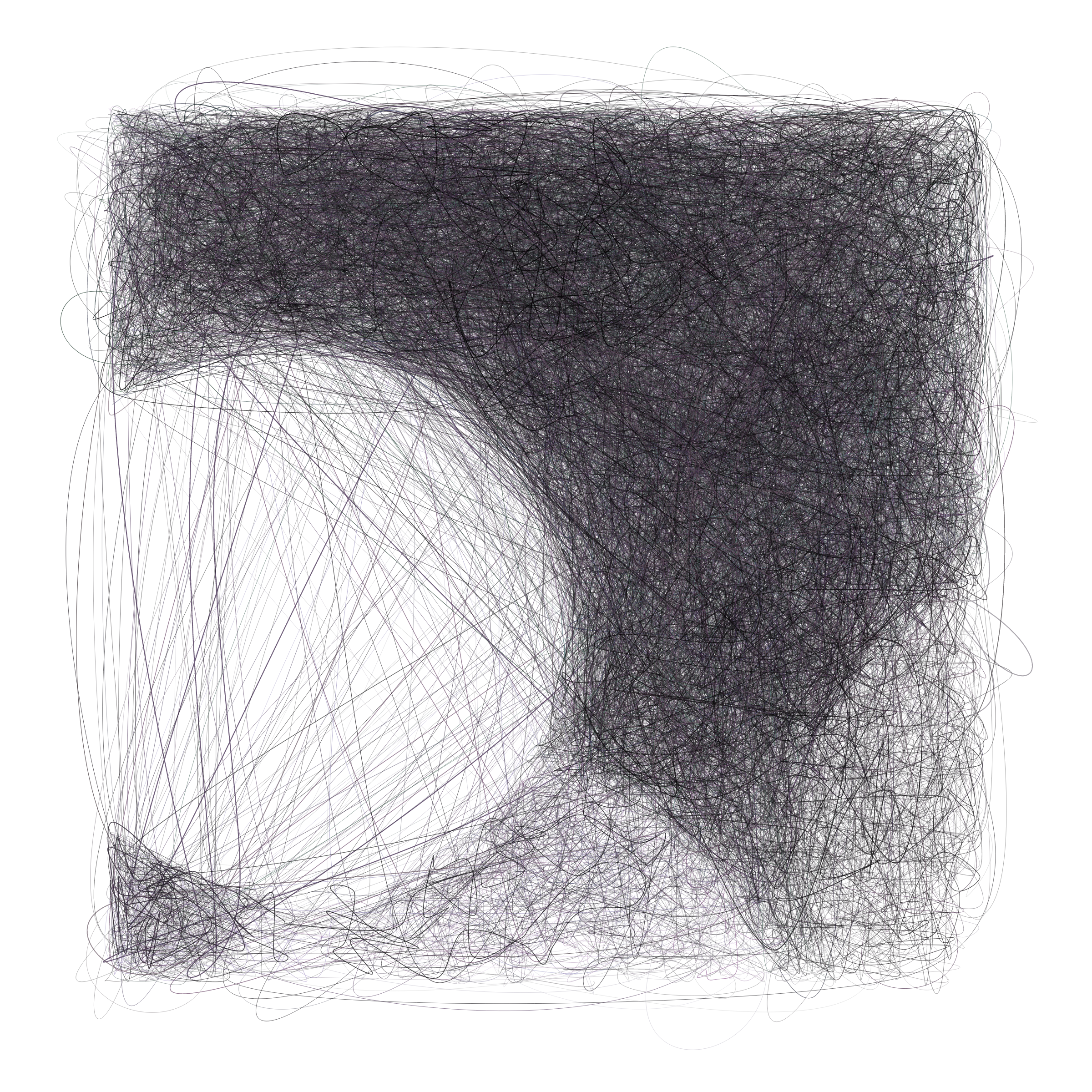 Art Blocks - Art Blocks v2 - Scribbled Boundaries #531 - NFT # 131000531