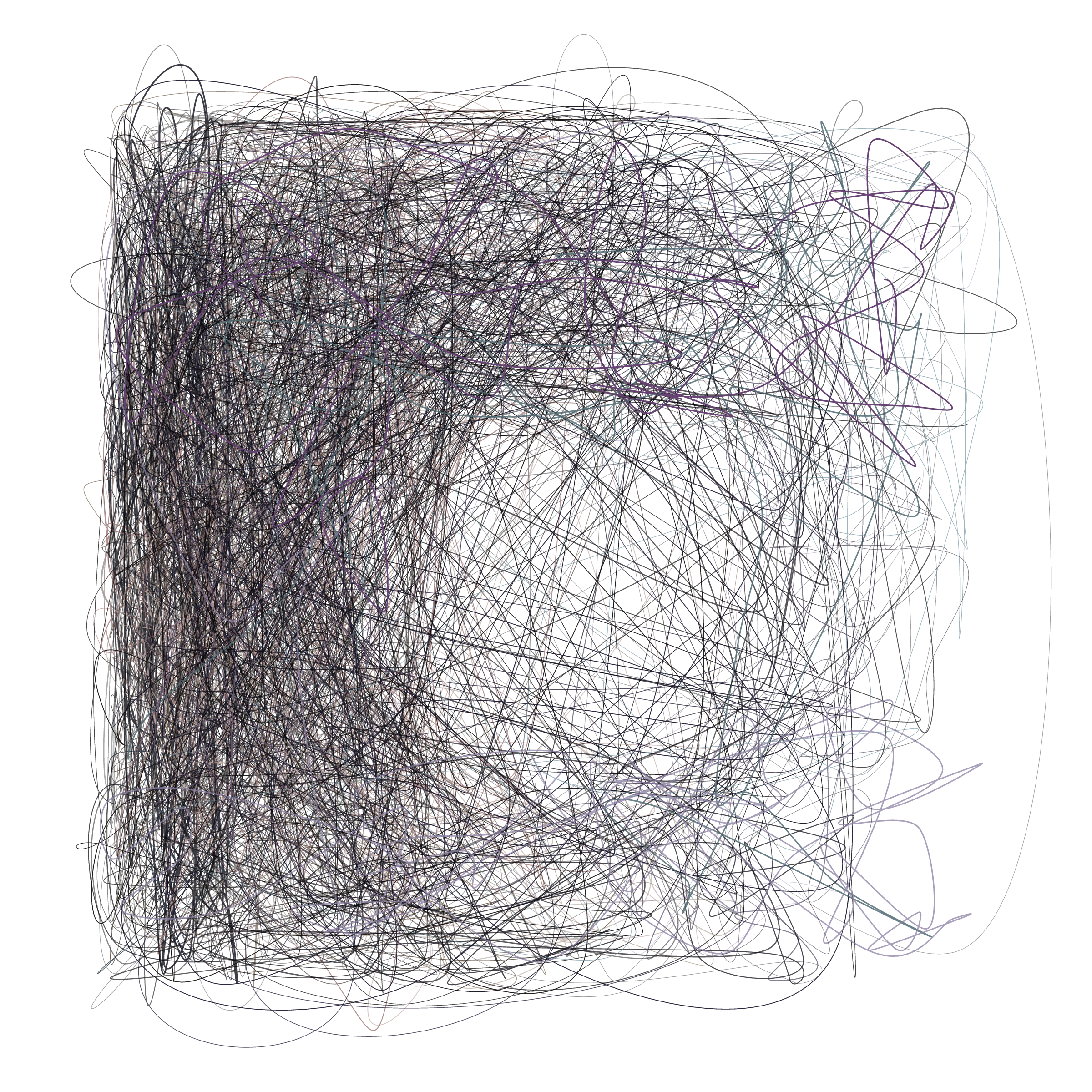 Art Blocks - Art Blocks v2 - Scribbled Boundaries #535 - NFT # 131000535