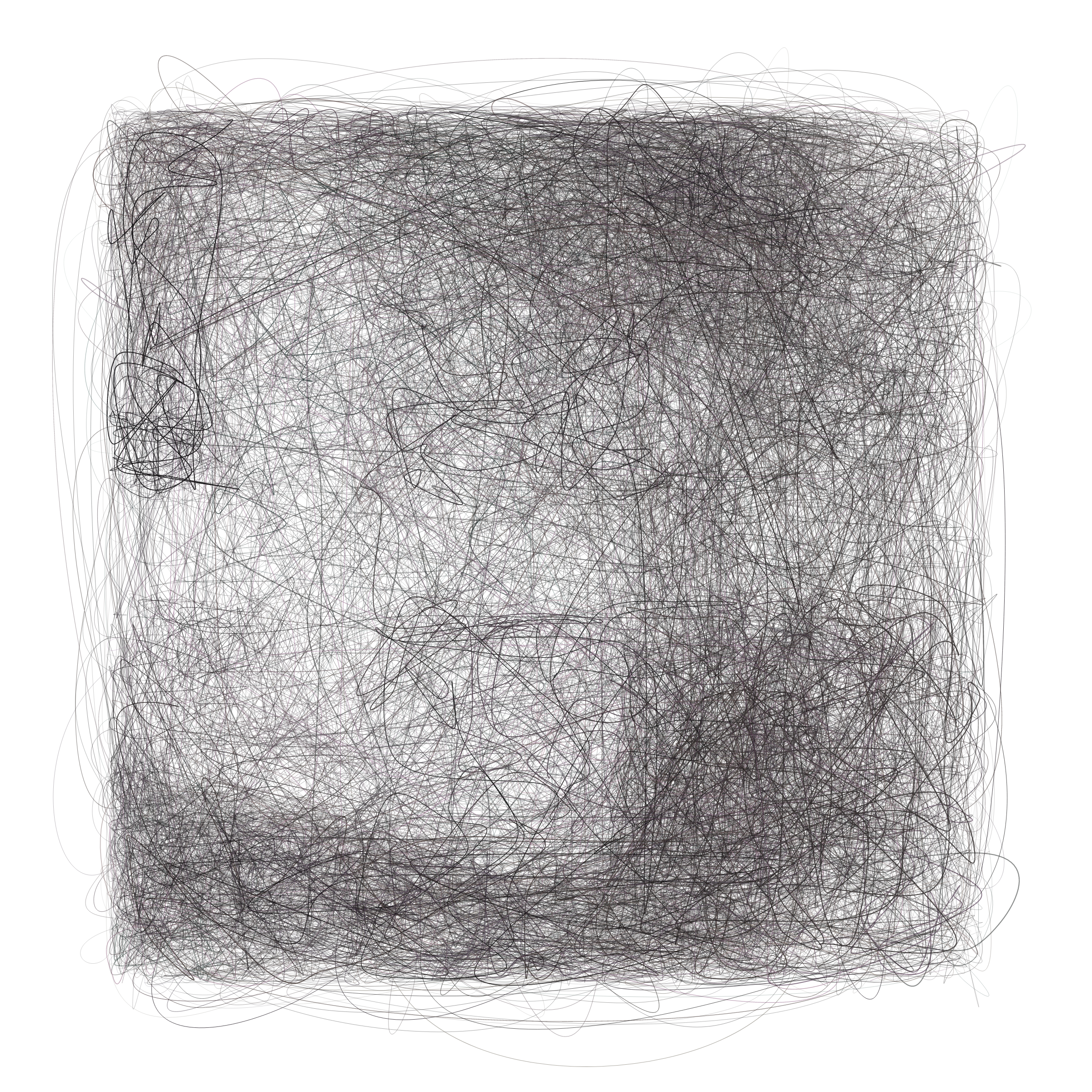 Art Blocks - Art Blocks v2 - Scribbled Boundaries #536 - NFT # 131000536