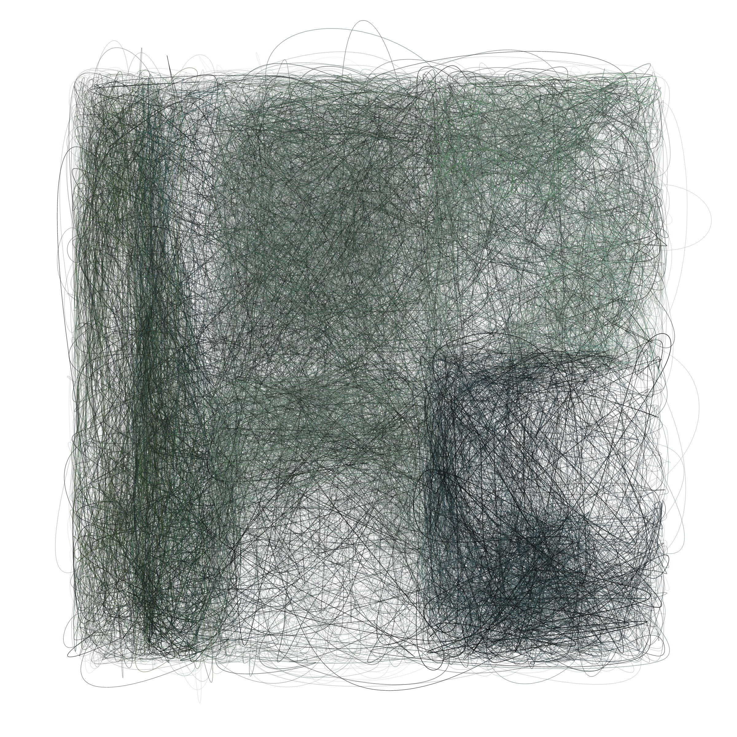 Art Blocks - Art Blocks v2 - Scribbled Boundaries #538 - NFT # 131000538