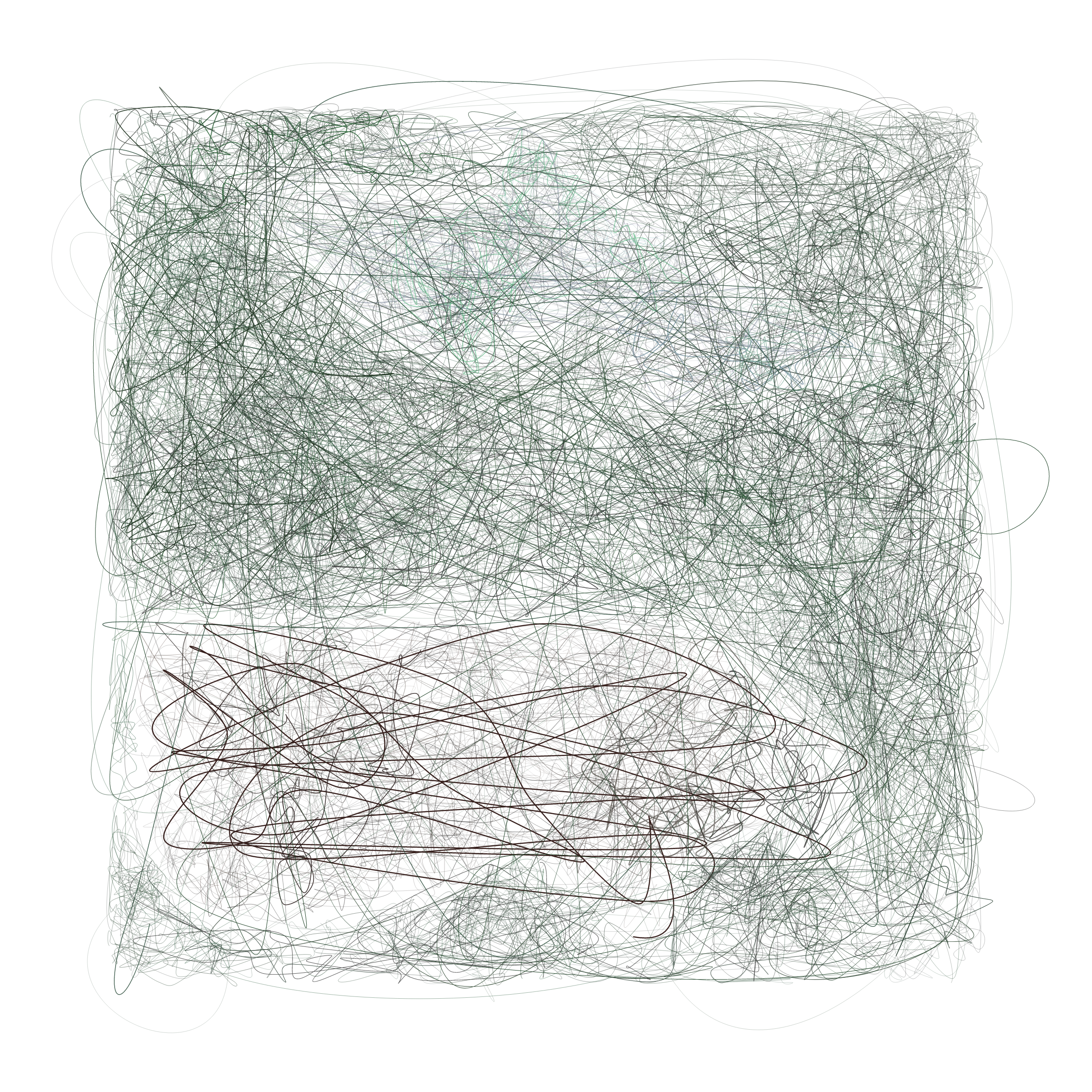 Art Blocks - Art Blocks v2 - Scribbled Boundaries #539 - NFT # 131000539