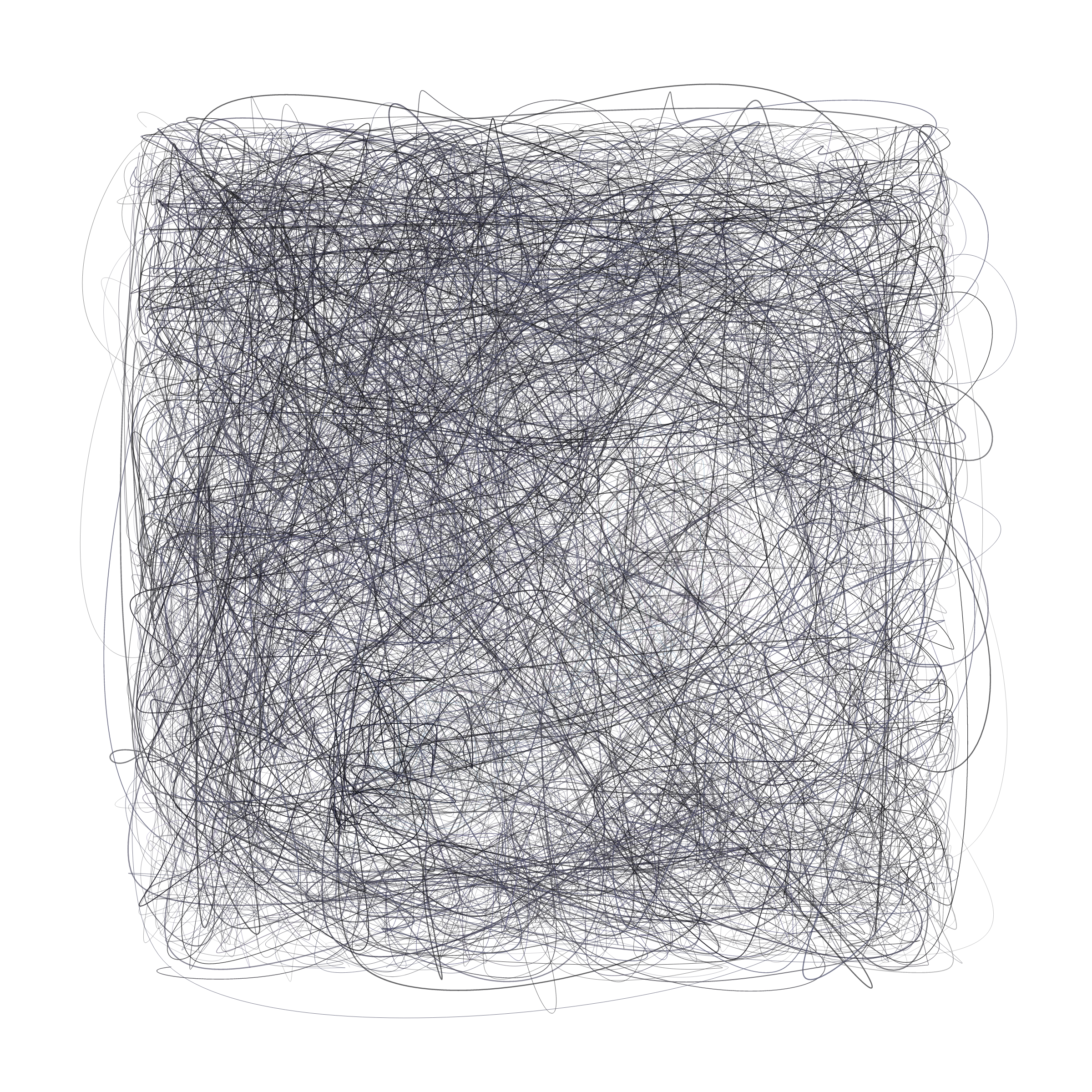 Art Blocks - Art Blocks v2 - Scribbled Boundaries #540 - NFT # 131000540