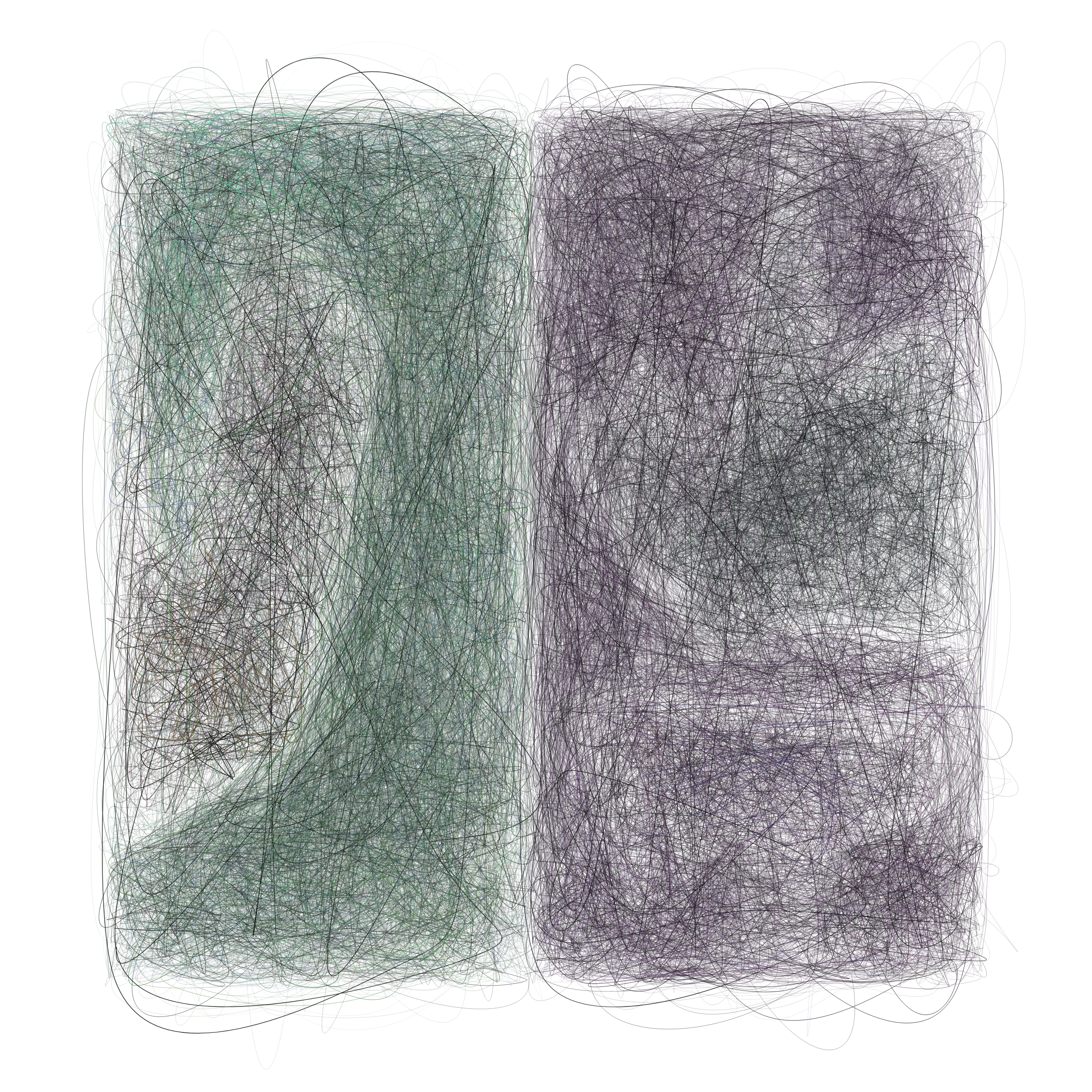 Art Blocks - Art Blocks v2 - Scribbled Boundaries #549 - NFT # 131000549