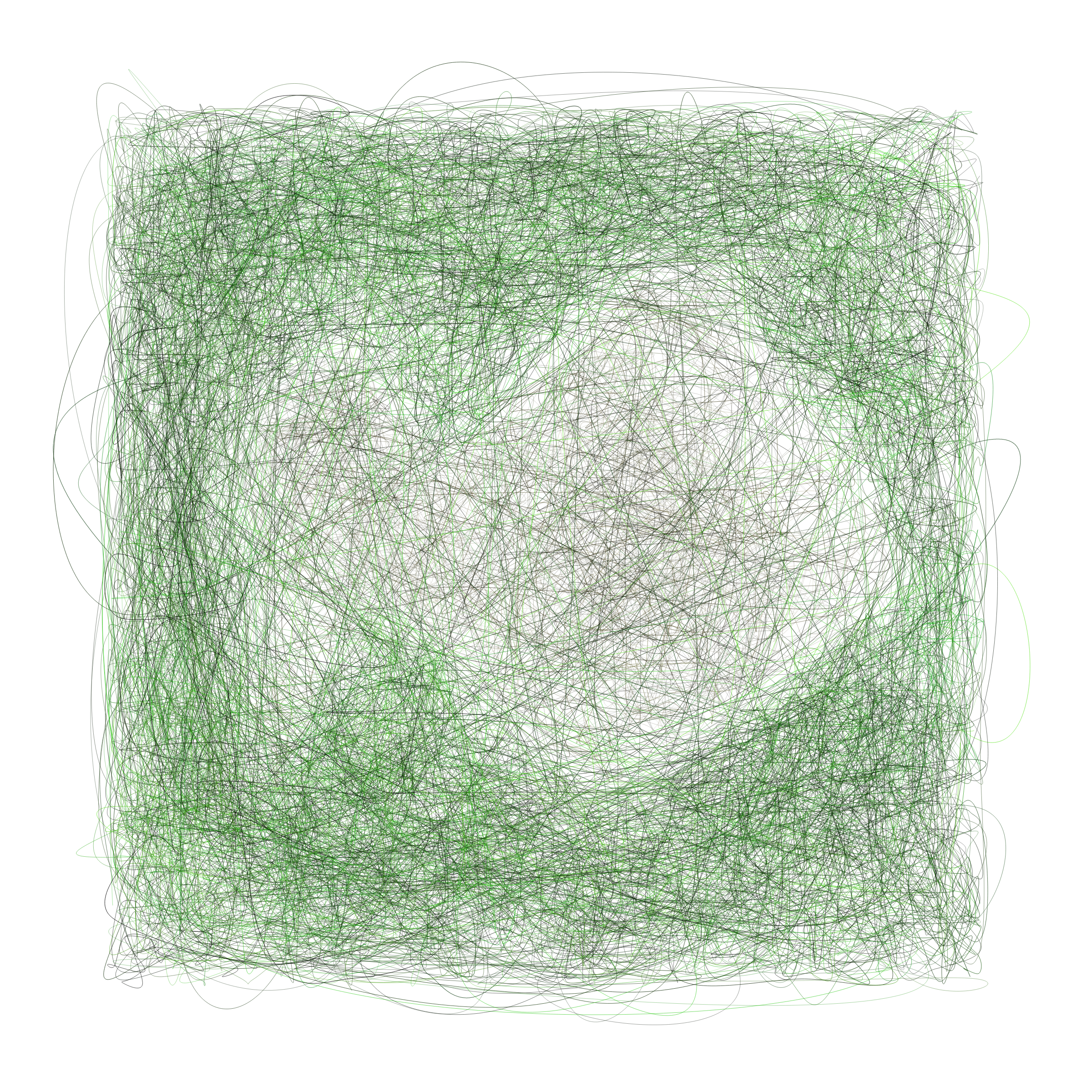 Art Blocks - Art Blocks v2 - Scribbled Boundaries #551 - NFT # 131000551