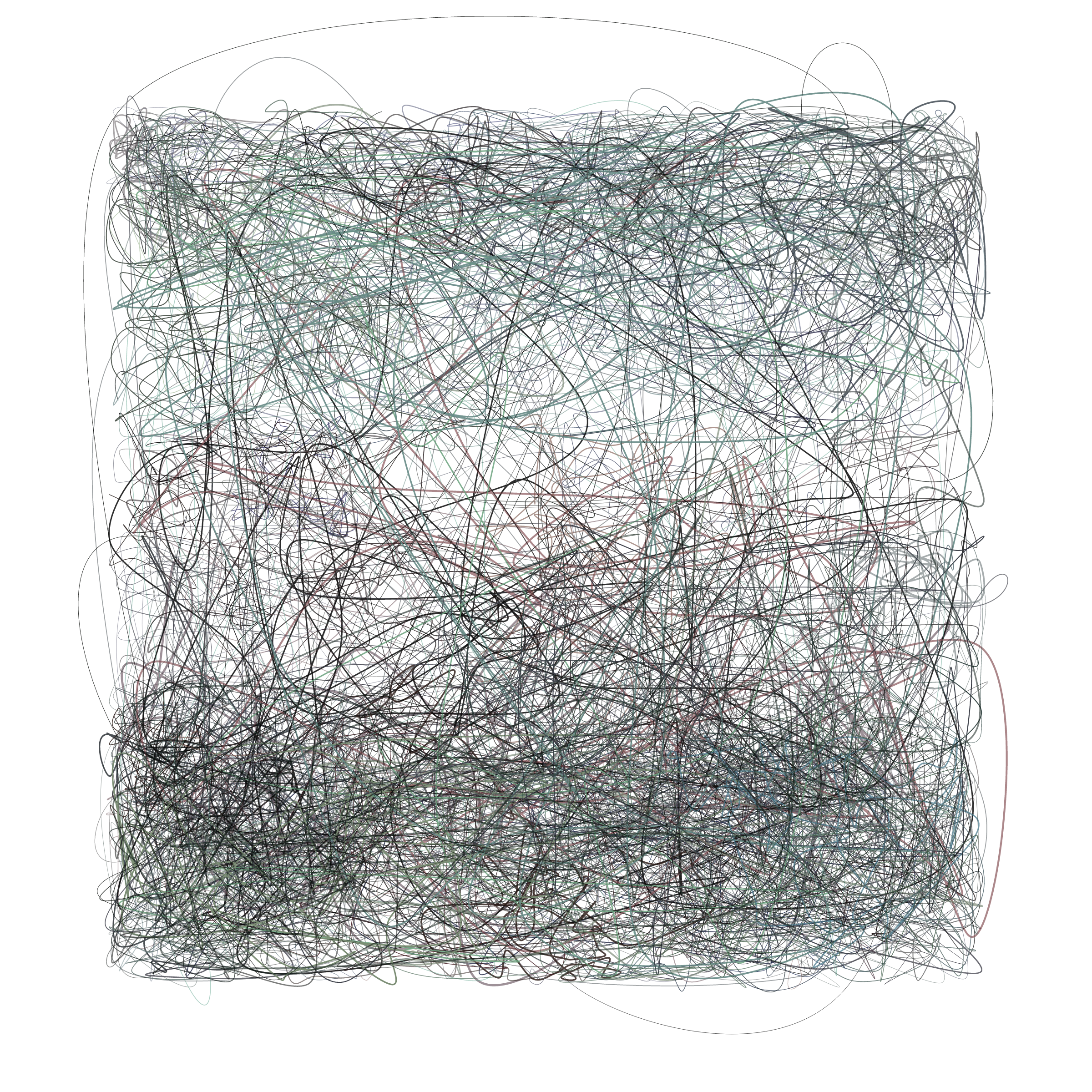 Art Blocks - Art Blocks v2 - Scribbled Boundaries #556 - NFT # 131000556