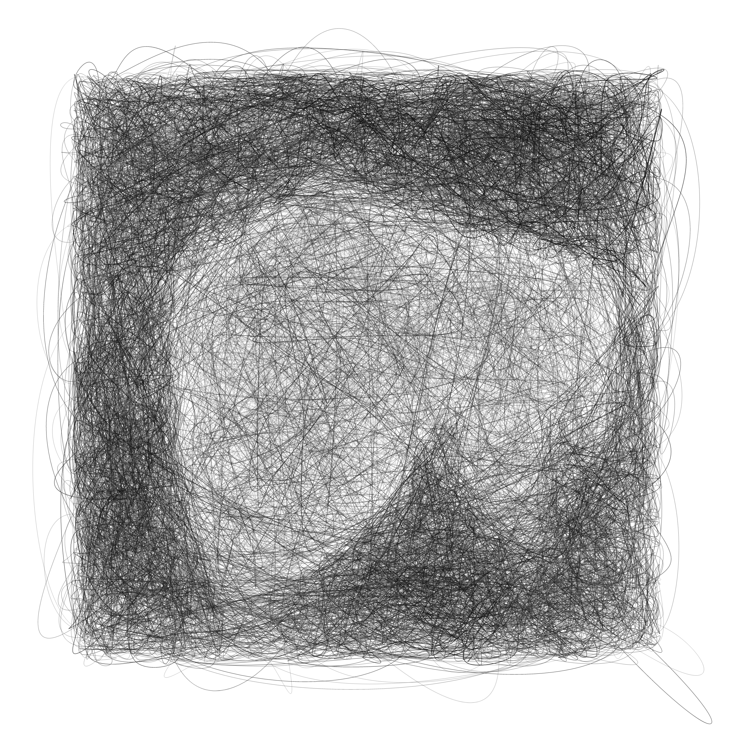 Art Blocks - Art Blocks v2 - Scribbled Boundaries #567 - NFT # 131000567