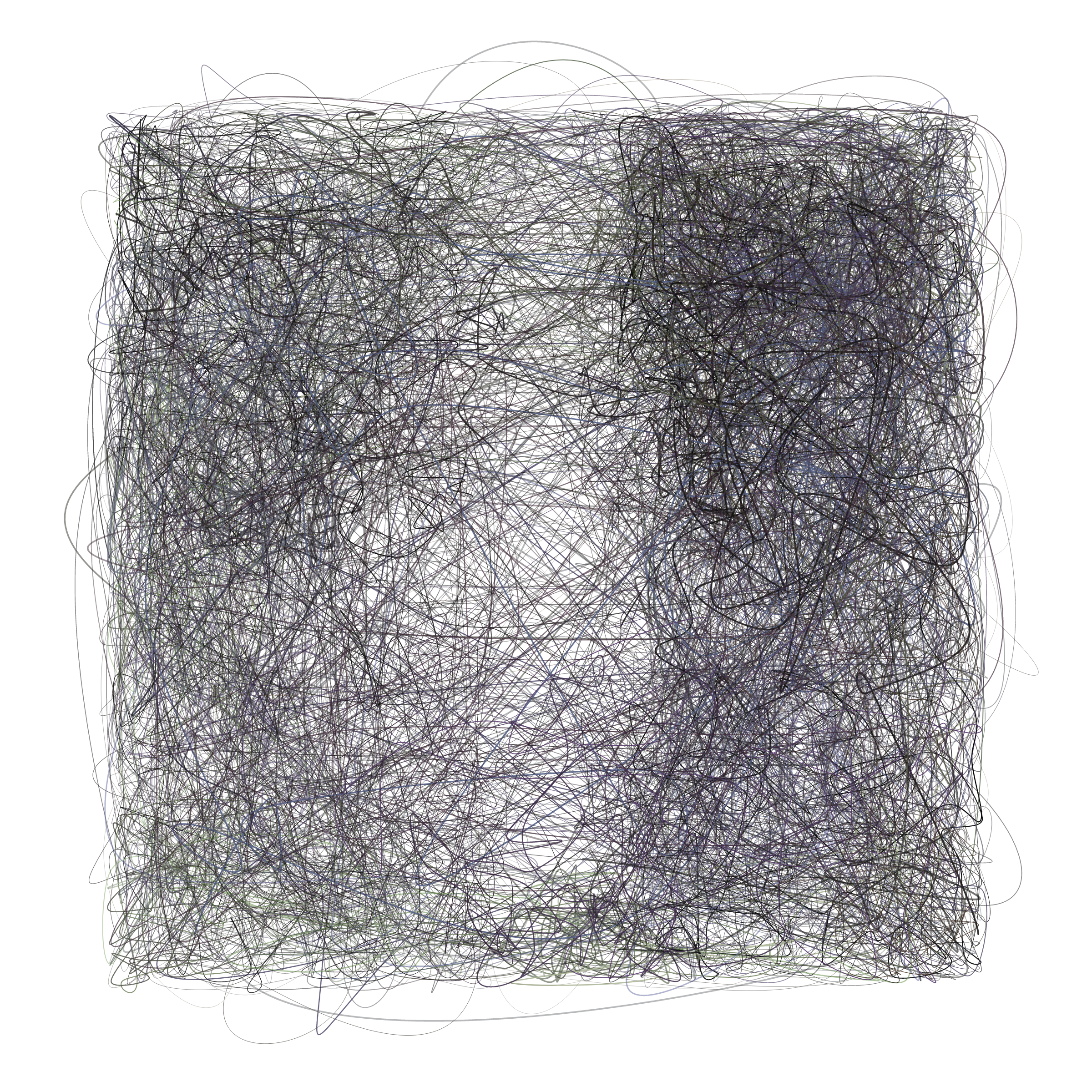 Art Blocks - Art Blocks v2 - Scribbled Boundaries #573 - NFT # 131000573