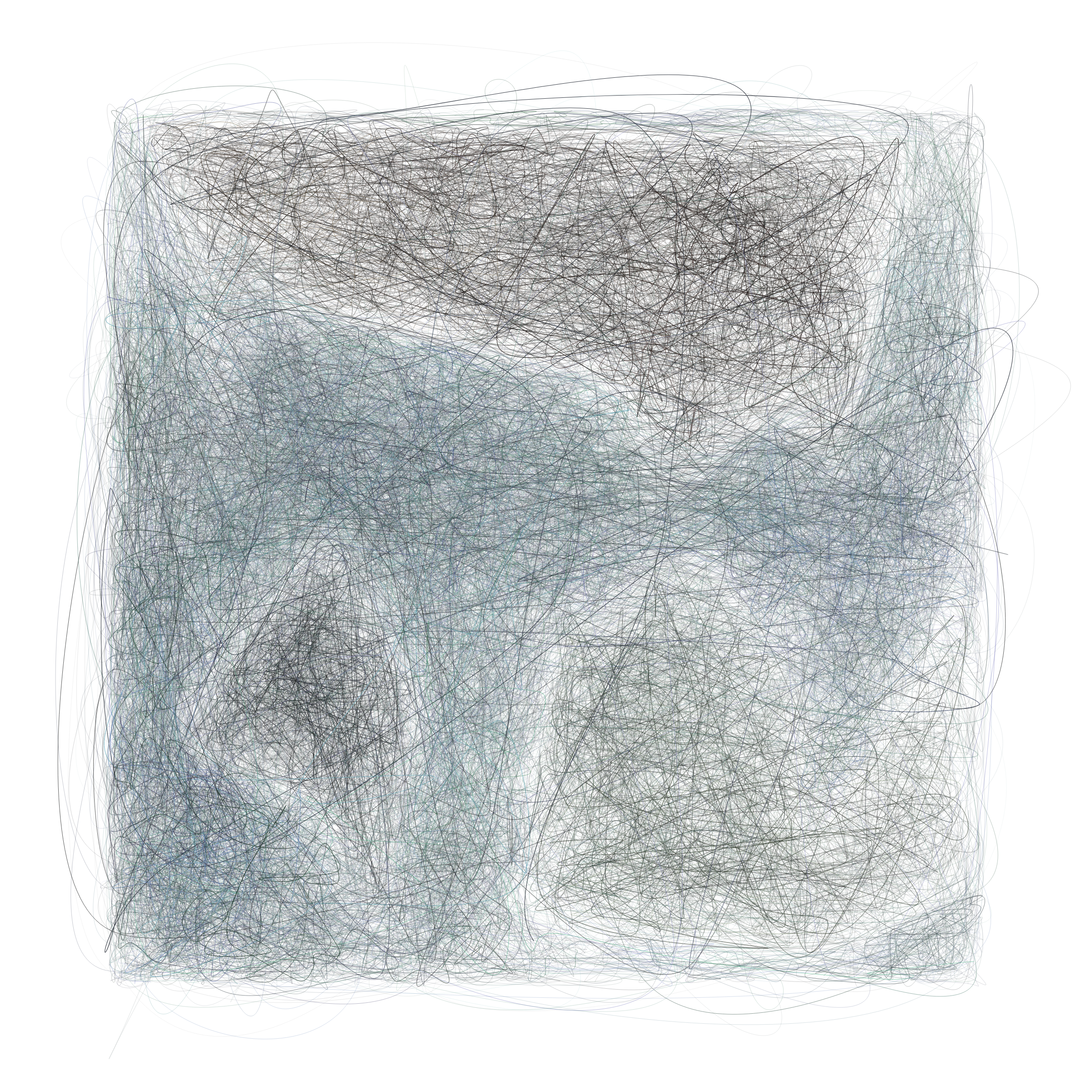 Art Blocks - Art Blocks v2 - Scribbled Boundaries #574 - NFT # 131000574