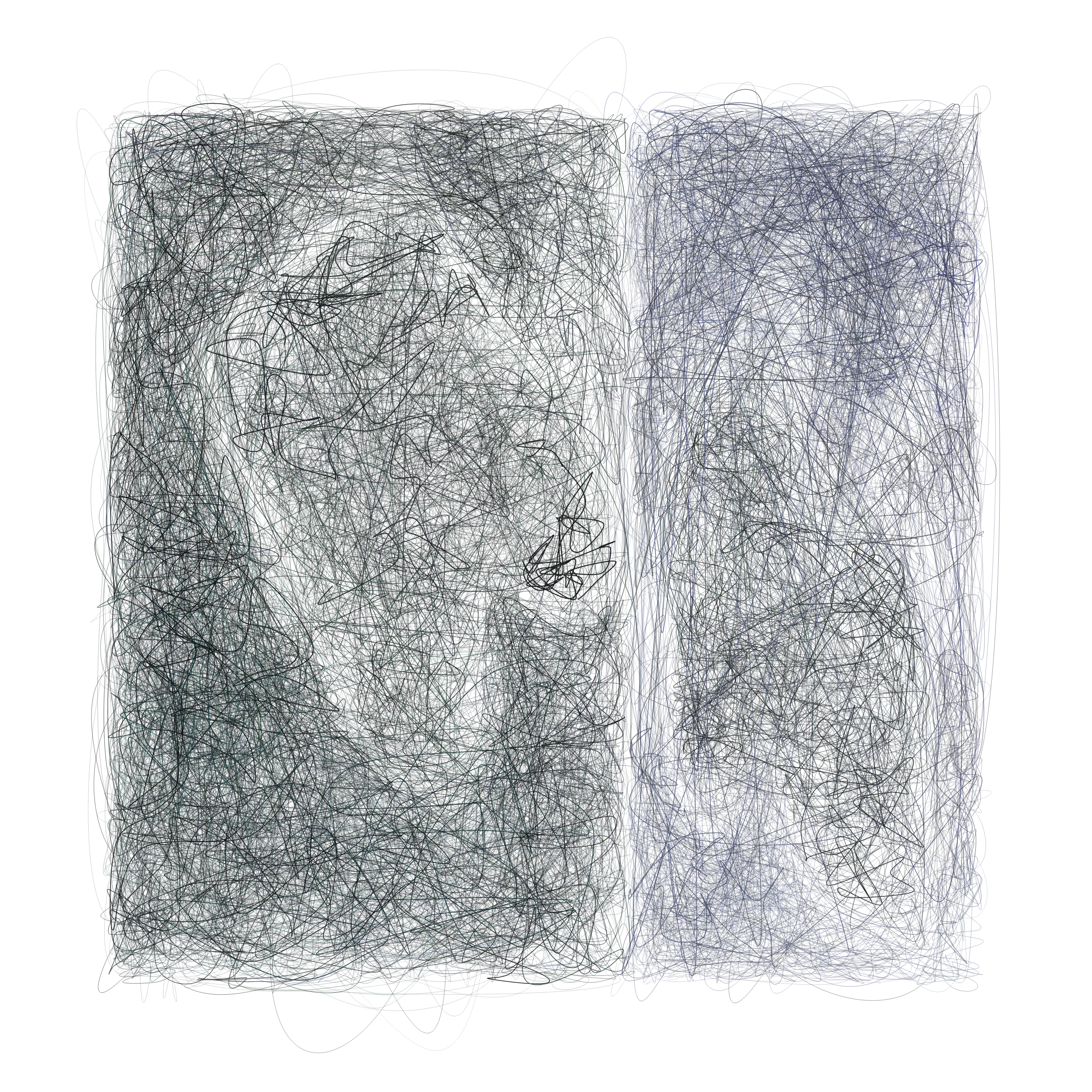 Art Blocks - Art Blocks v2 - Scribbled Boundaries #575 - NFT # 131000575