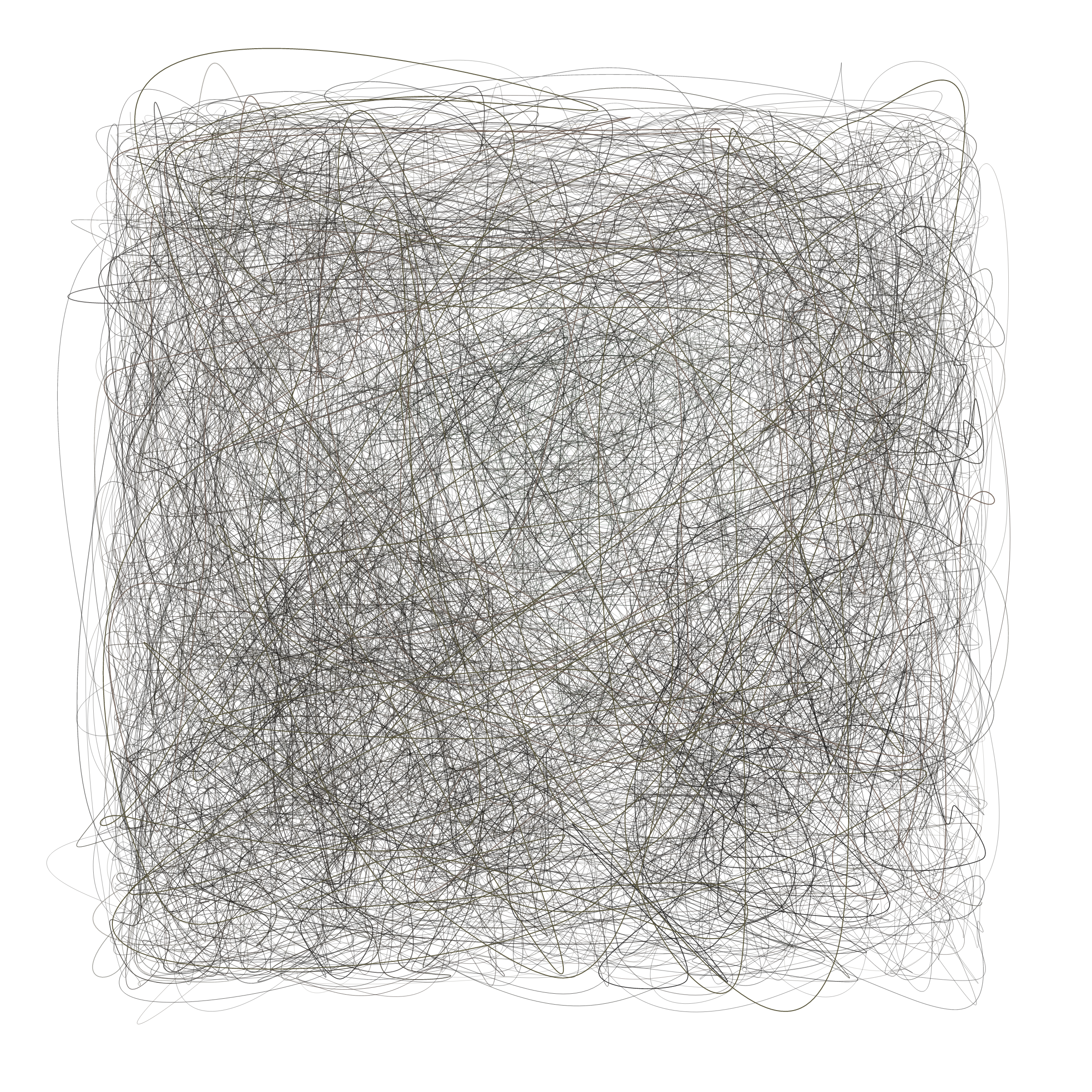 Art Blocks - Art Blocks v2 - Scribbled Boundaries #588 - NFT # 131000588