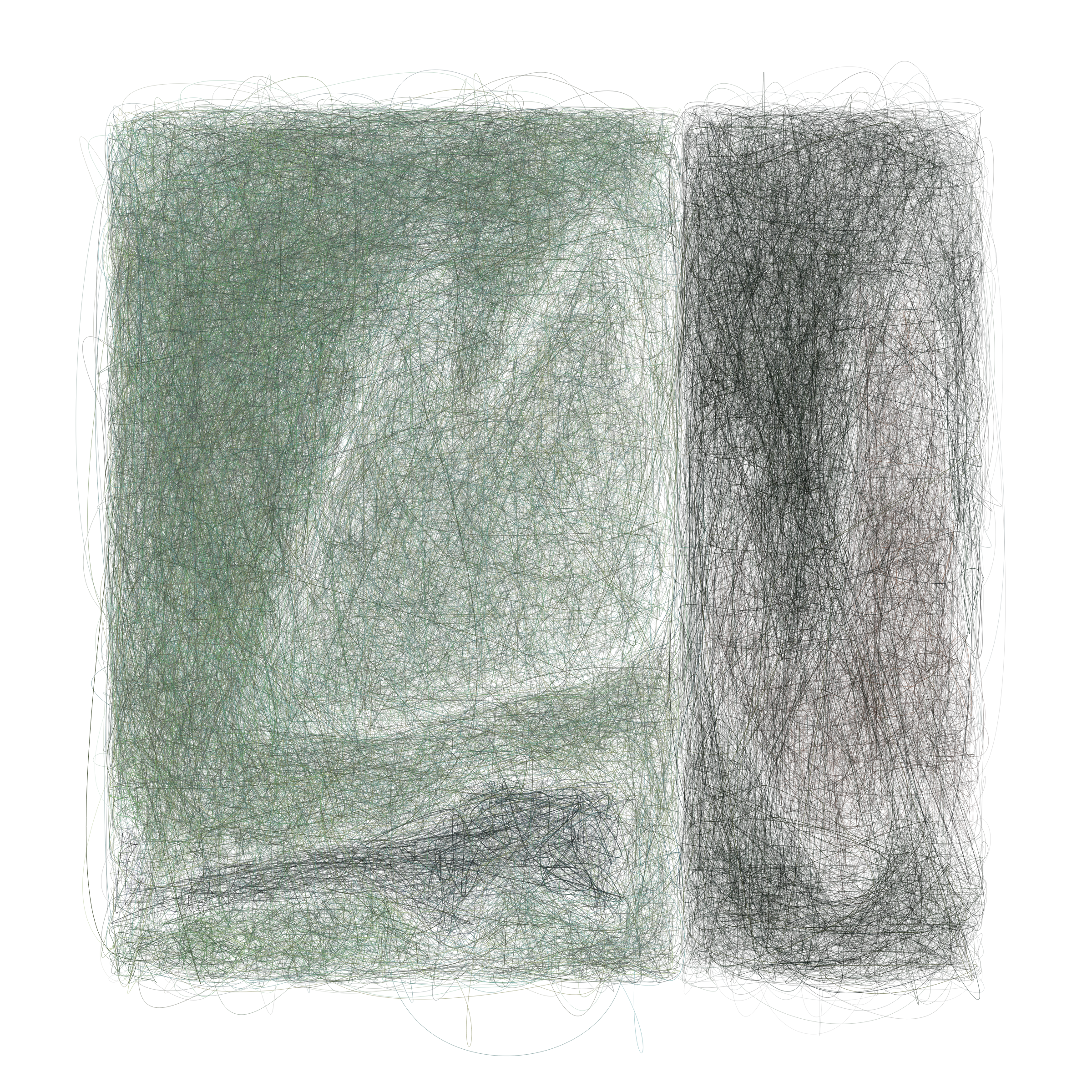 Art Blocks - Art Blocks v2 - Scribbled Boundaries #620 - NFT # 131000620