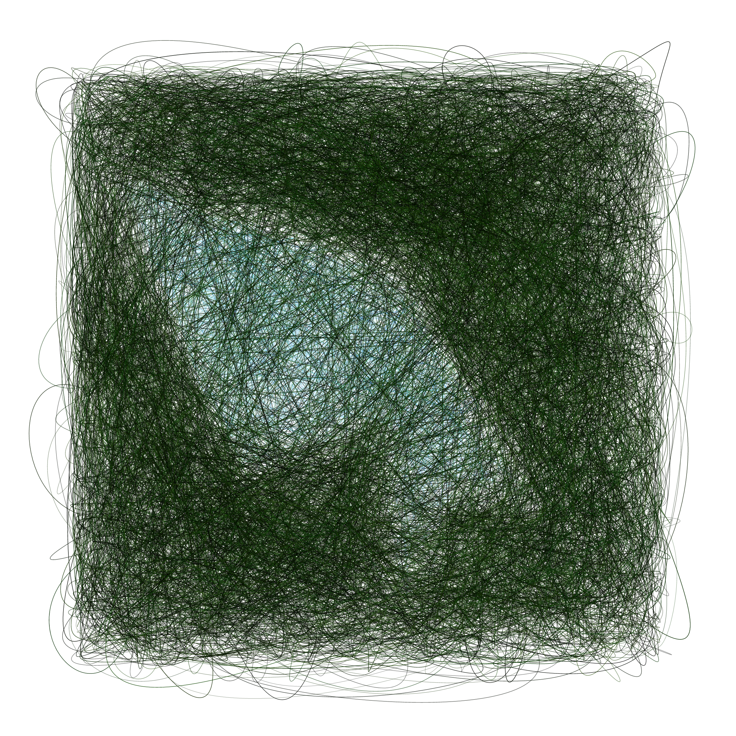 Art Blocks - Art Blocks v2 - Scribbled Boundaries #624 - NFT # 131000624