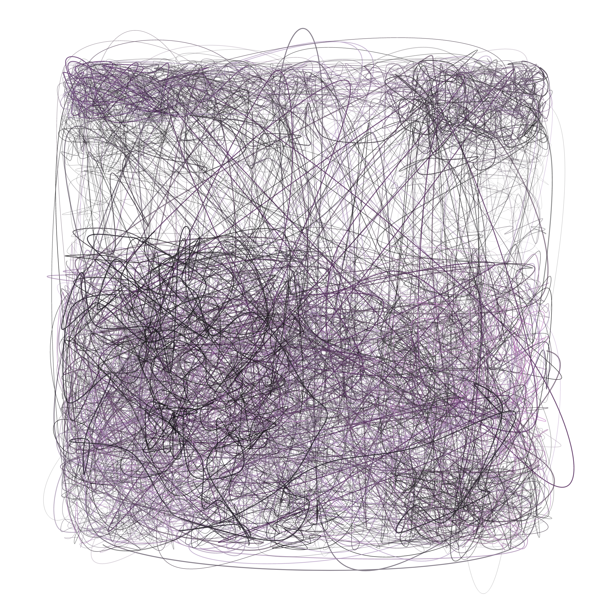 Art Blocks - Art Blocks v2 - Scribbled Boundaries #635 - NFT # 131000635