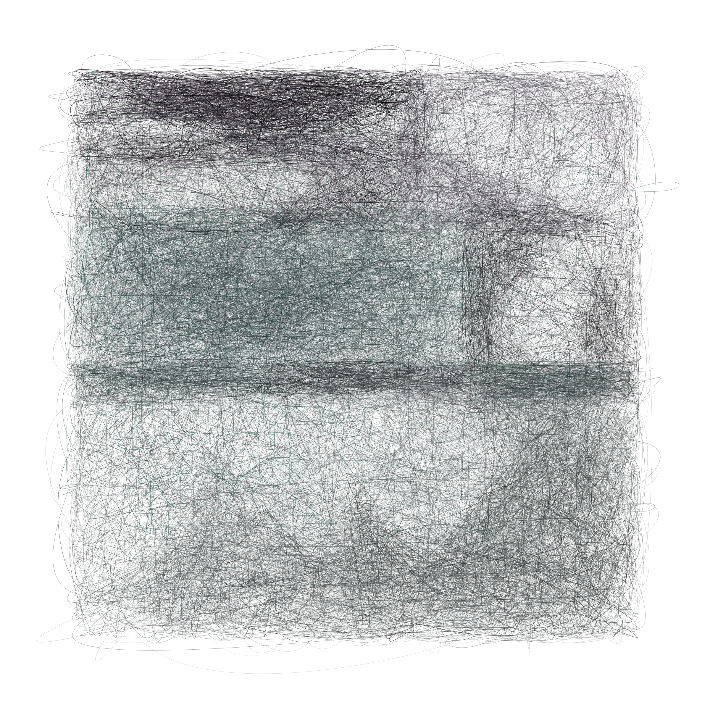 Art Blocks - Art Blocks v2 - Scribbled Boundaries #638 - NFT # 131000638