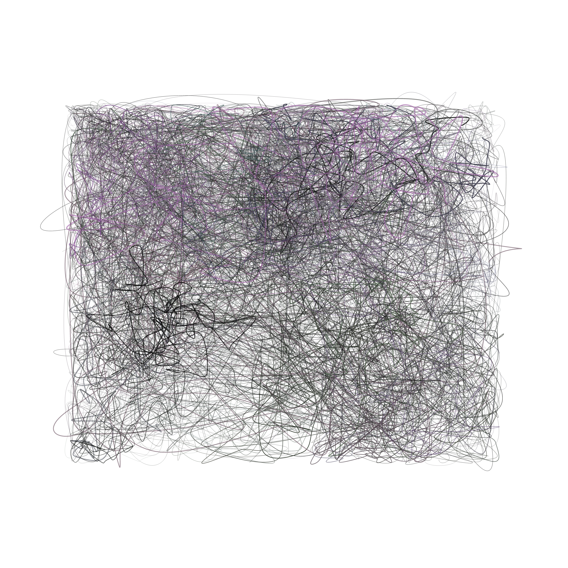 Art Blocks - Art Blocks v2 - Scribbled Boundaries #642 - NFT # 131000642