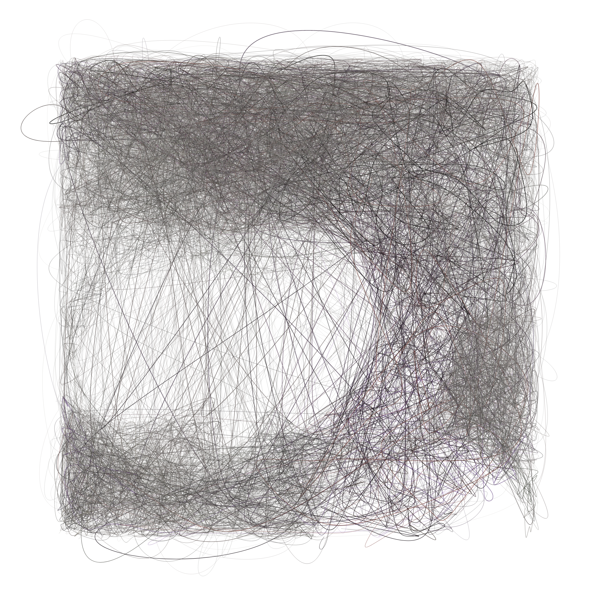 Art Blocks - Art Blocks v2 - Scribbled Boundaries #643 - NFT # 131000643