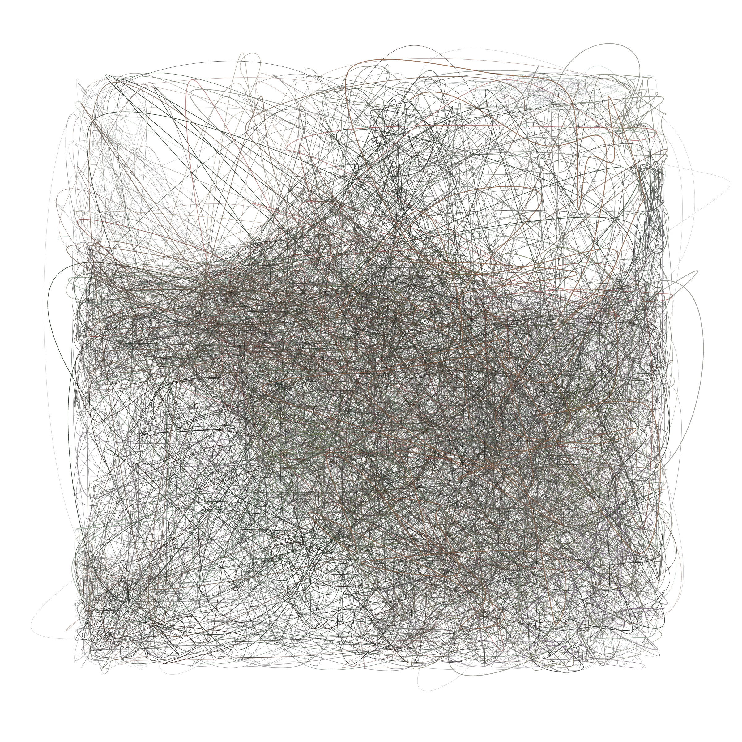 Art Blocks - Art Blocks v2 - Scribbled Boundaries #656 - NFT # 131000656