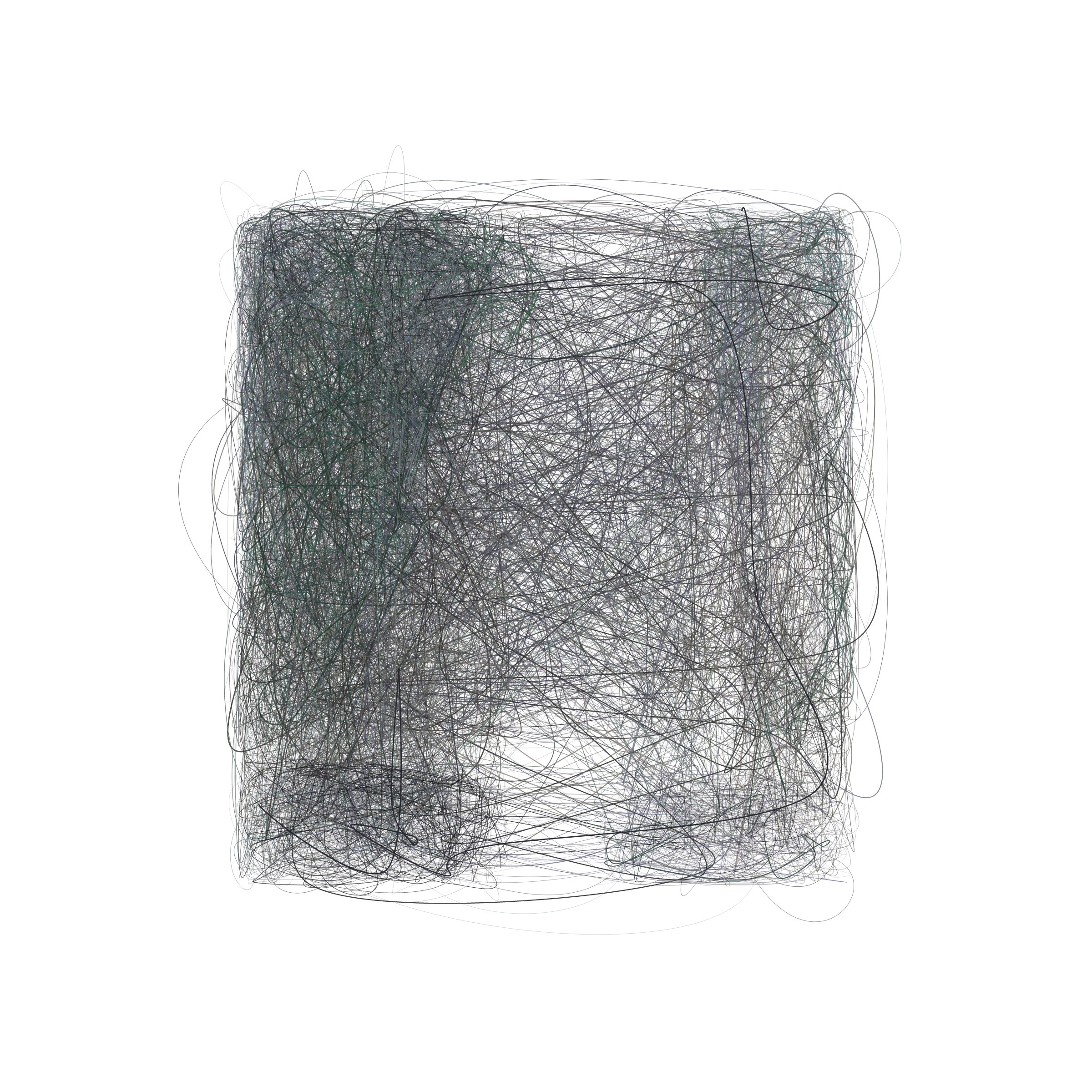 Art Blocks - Art Blocks v2 - Scribbled Boundaries #657 - NFT # 131000657