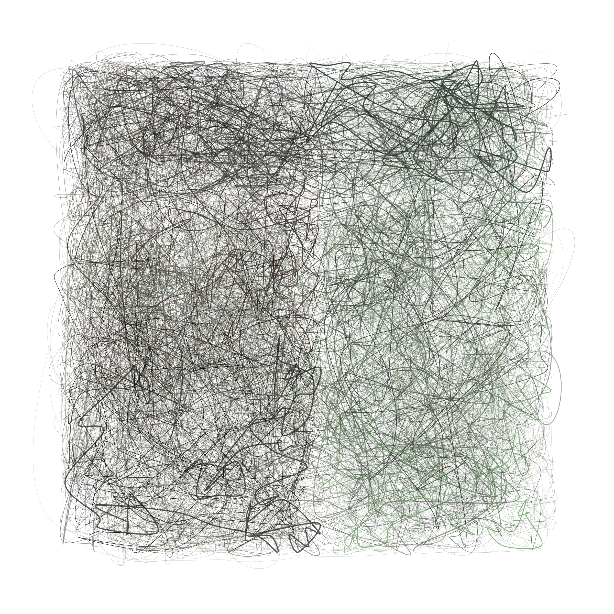 Art Blocks - Art Blocks v2 - Scribbled Boundaries #659 - NFT # 131000659