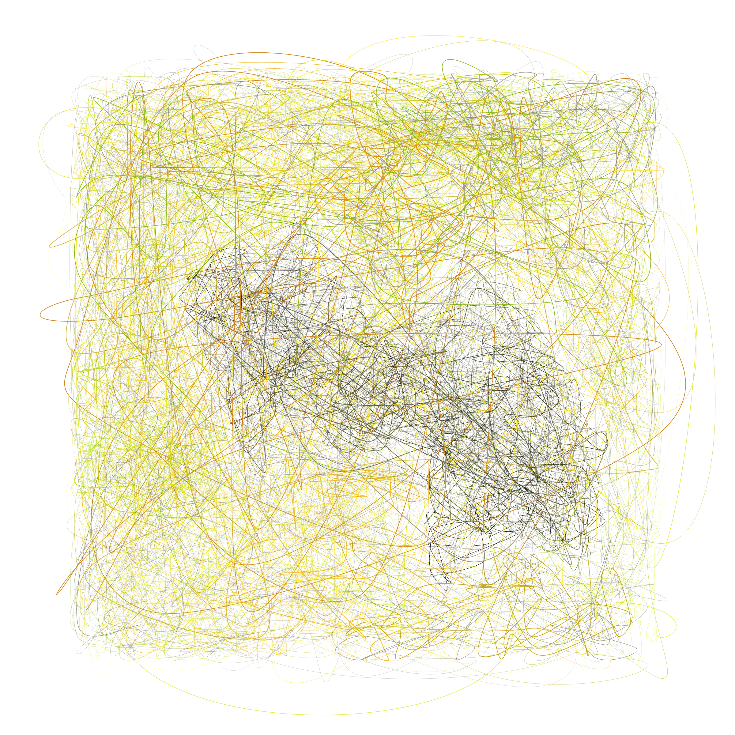 Art Blocks - Art Blocks v2 - Scribbled Boundaries #660 - NFT # 131000660