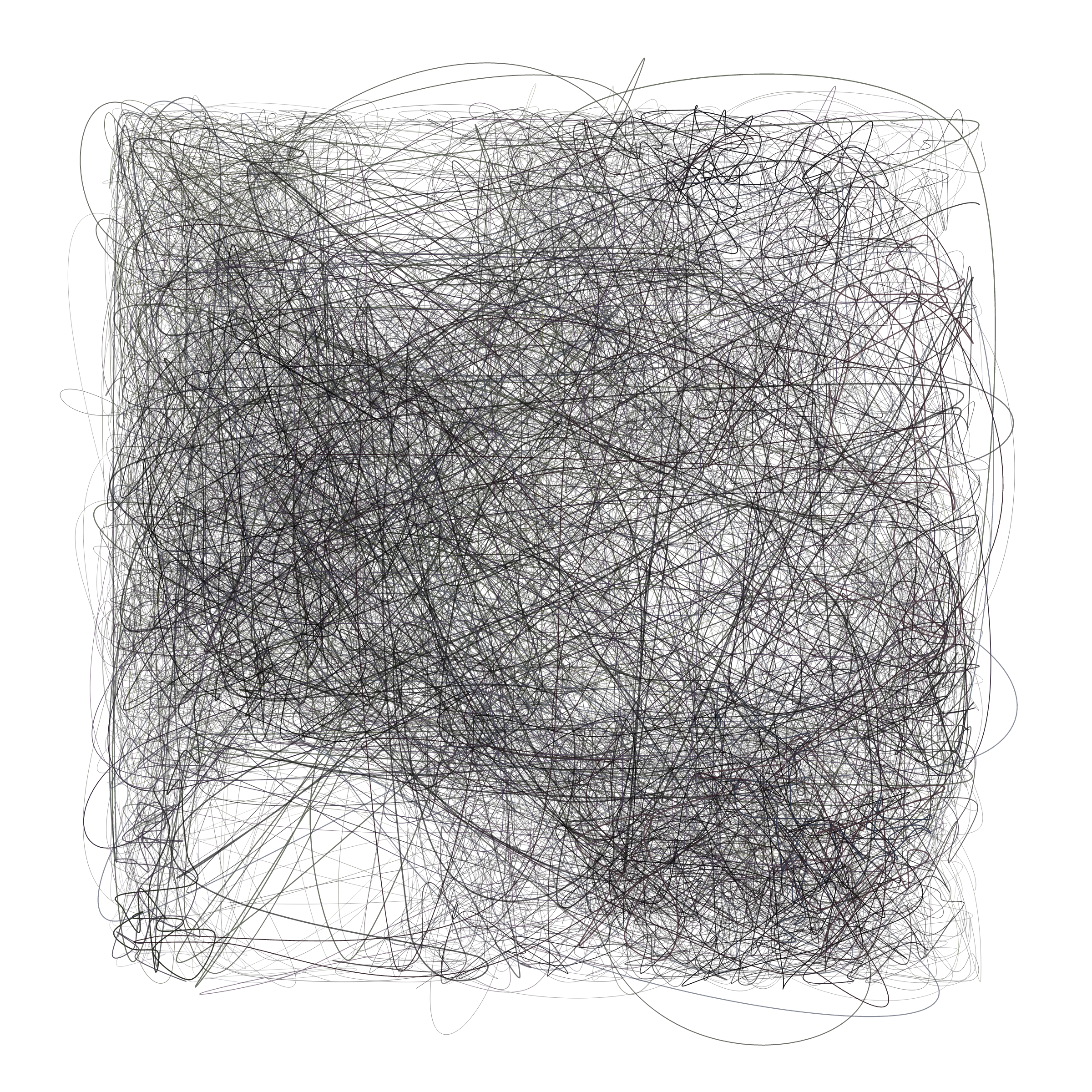 Art Blocks - Art Blocks v2 - Scribbled Boundaries #661 - NFT # 131000661