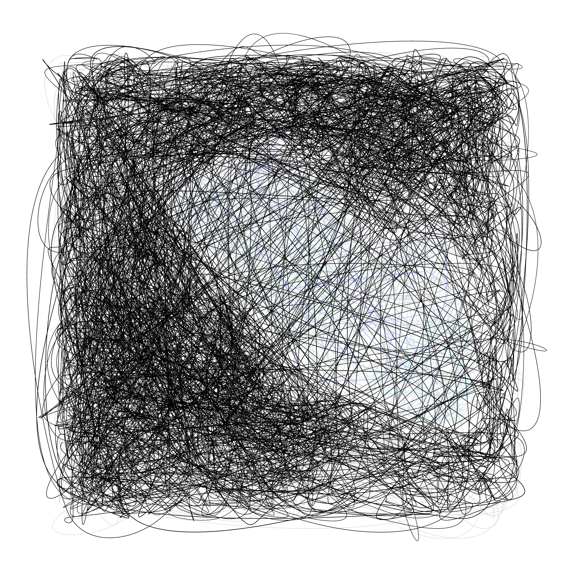 Art Blocks - Art Blocks v2 - Scribbled Boundaries #670 - NFT # 131000670