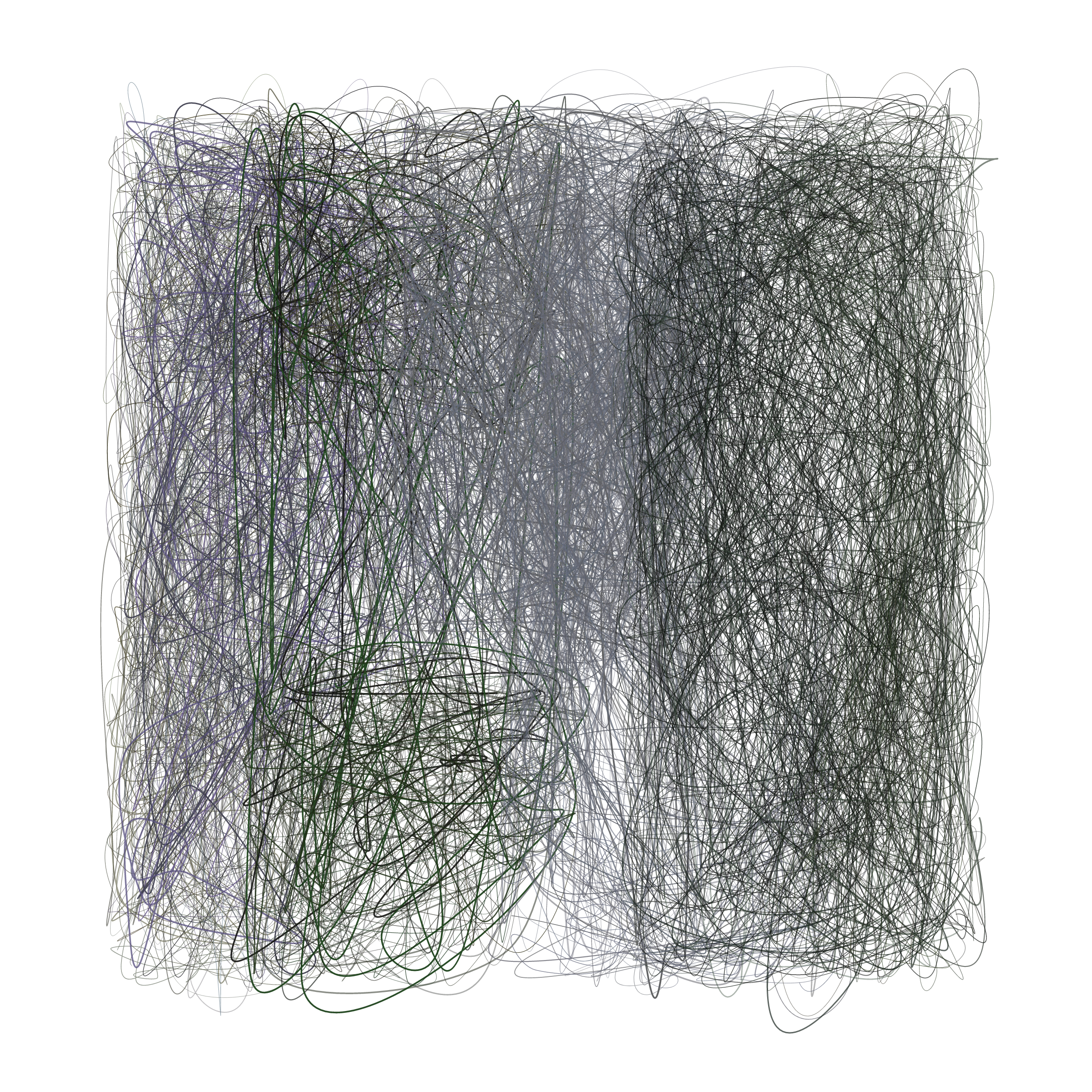 Art Blocks - Art Blocks v2 - Scribbled Boundaries #671 - NFT # 131000671