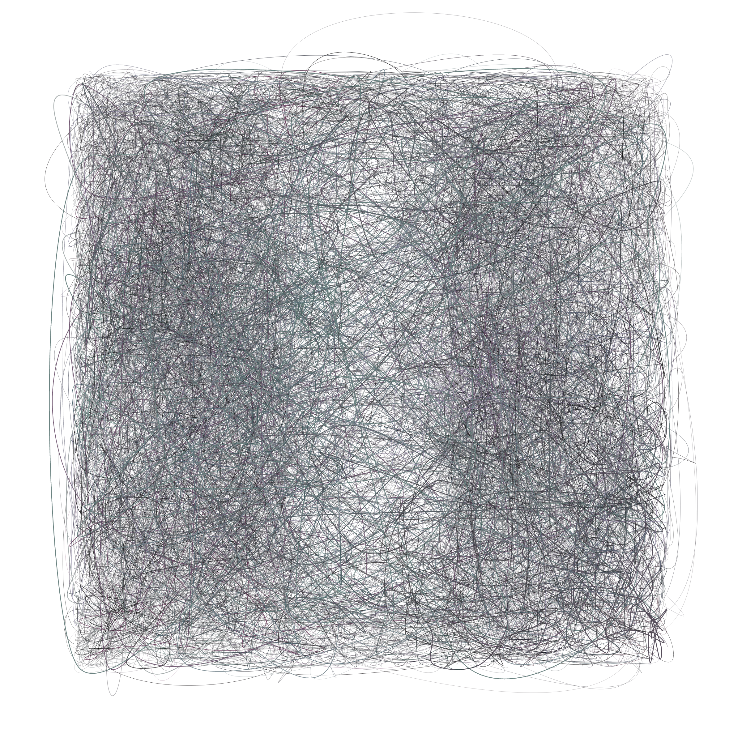 Art Blocks - Art Blocks v2 - Scribbled Boundaries #675 - NFT # 131000675