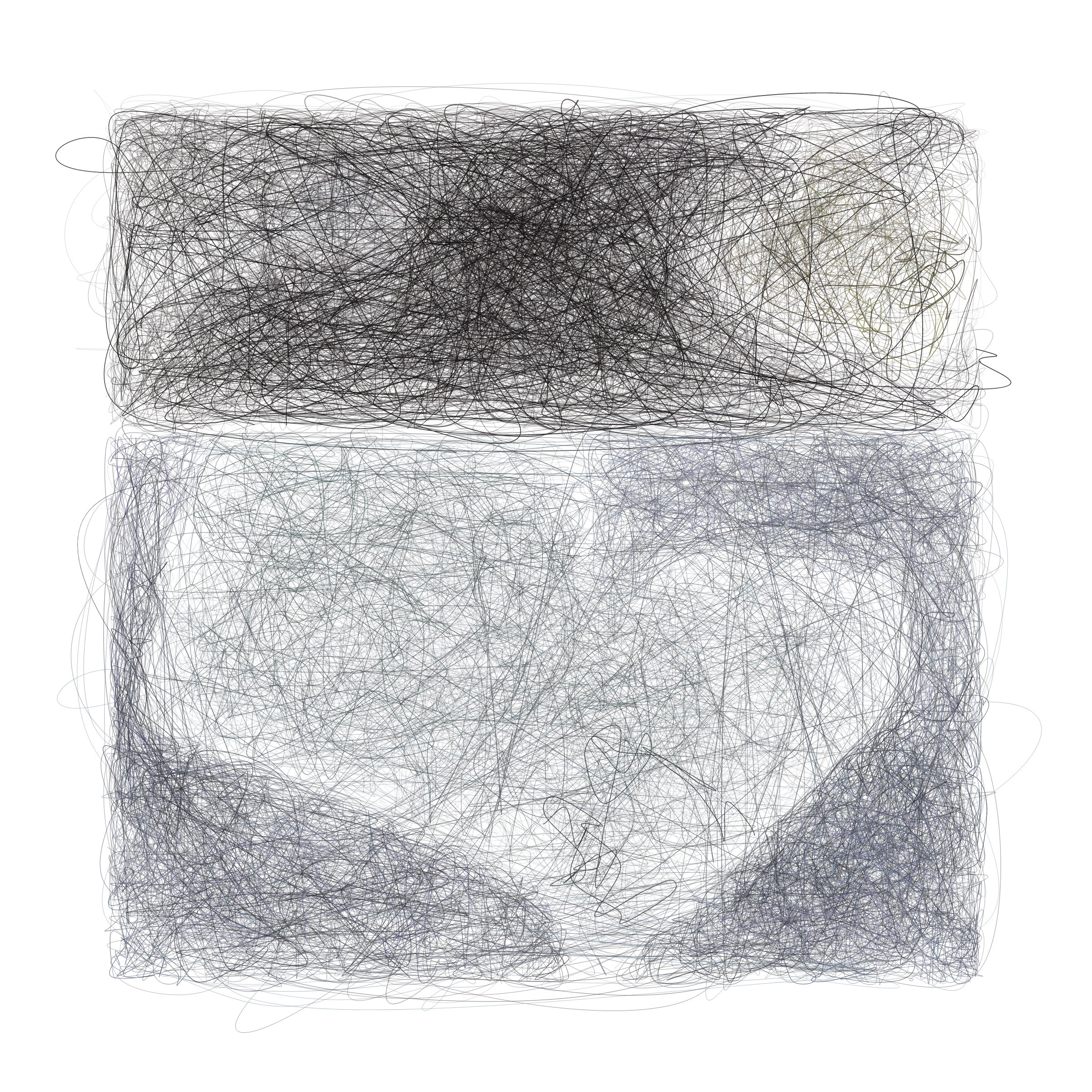 Art Blocks - Art Blocks v2 - Scribbled Boundaries #677 - NFT # 131000677