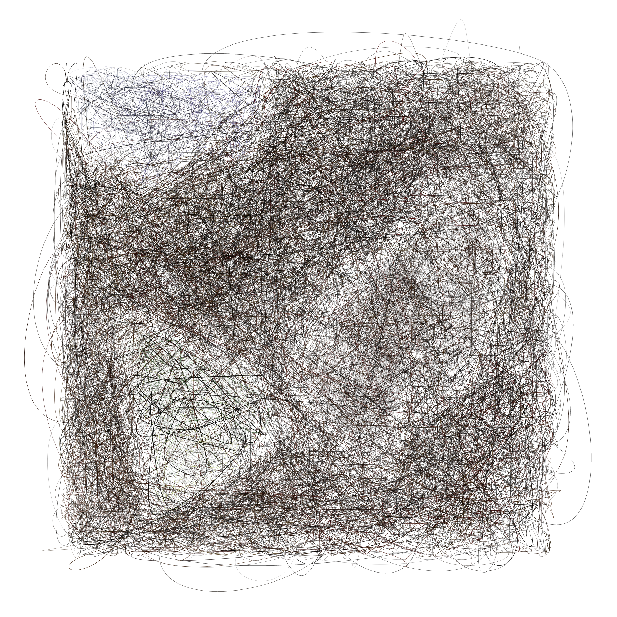 Art Blocks - Art Blocks v2 - Scribbled Boundaries #679 - NFT # 131000679