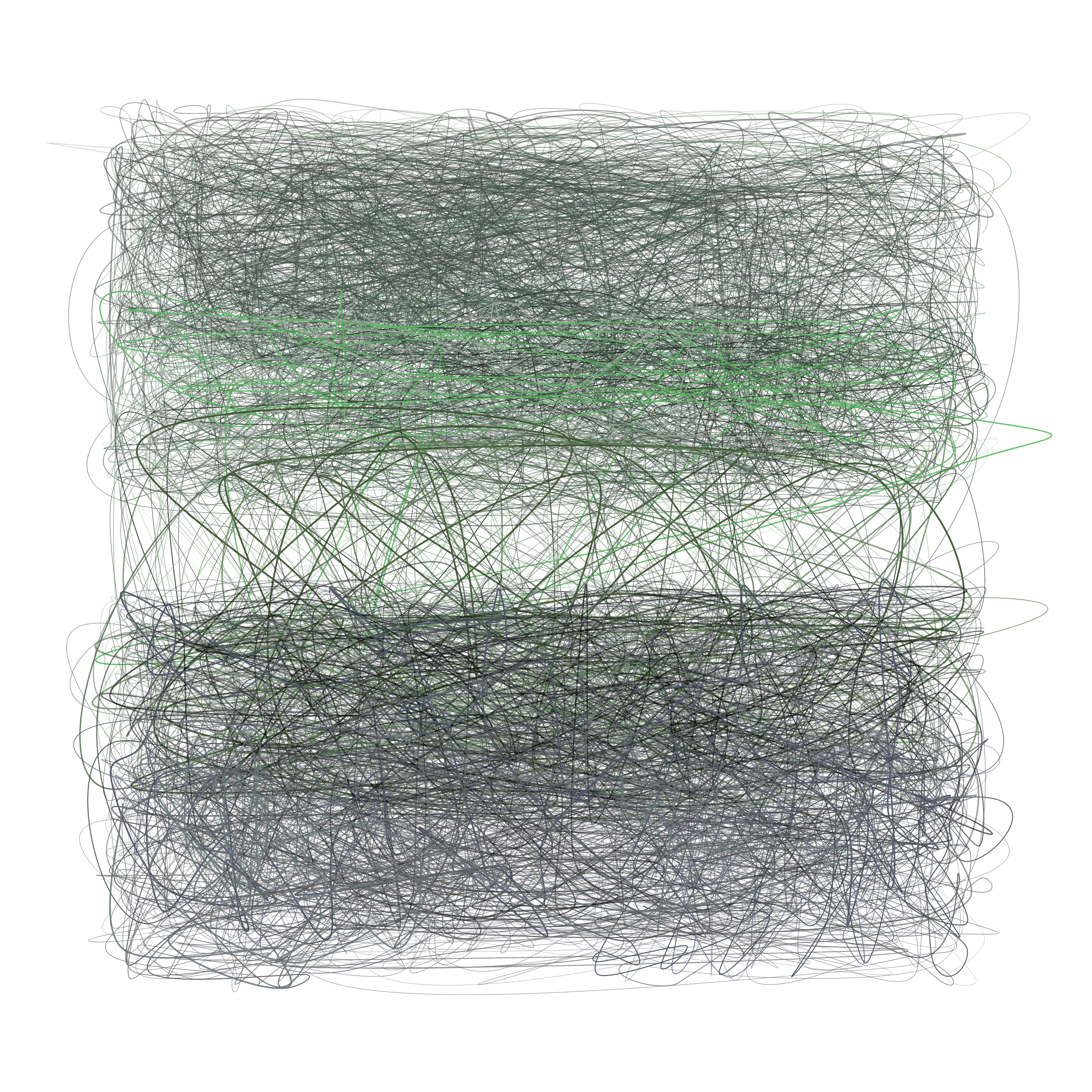 Art Blocks - Art Blocks v2 - Scribbled Boundaries #682 - NFT # 131000682