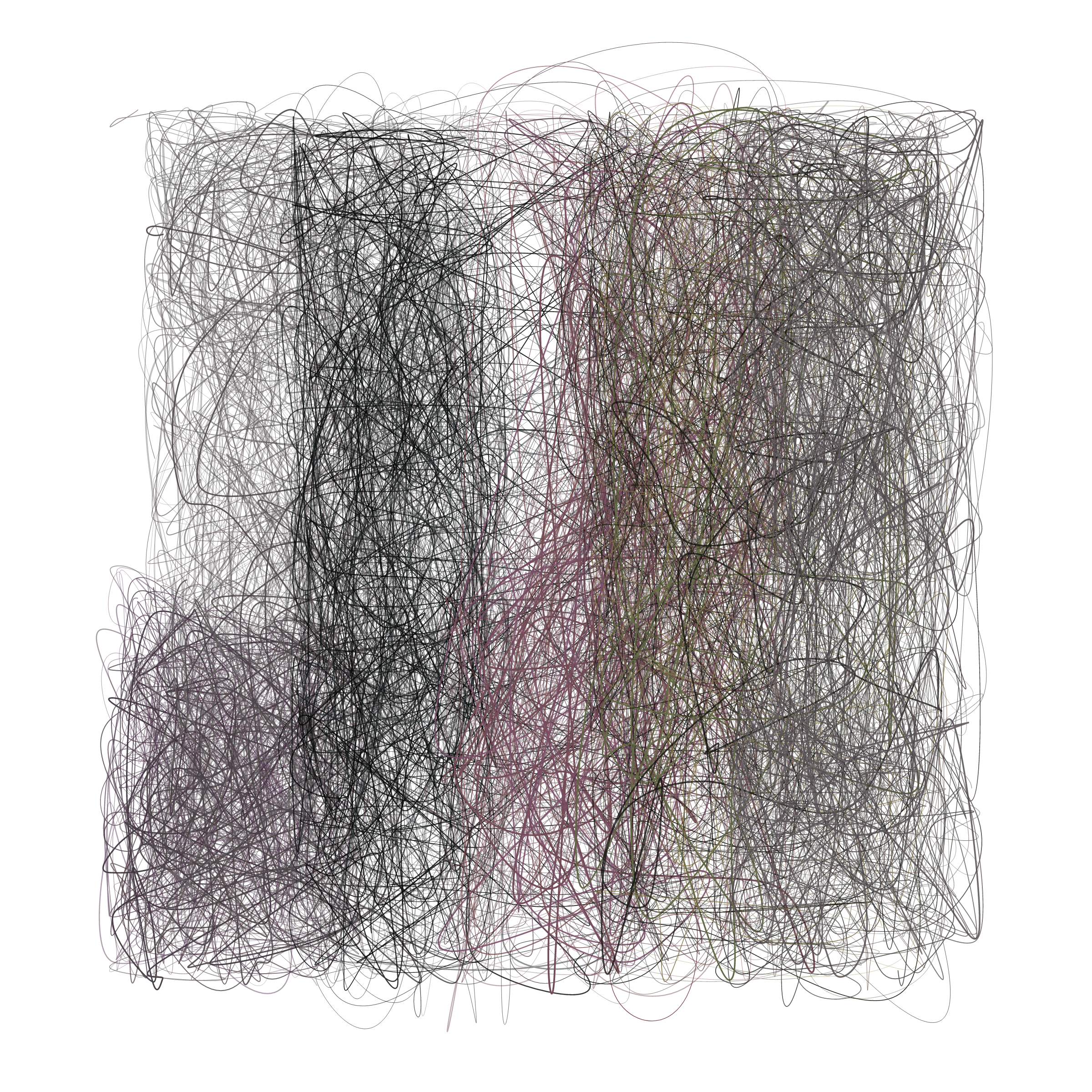 Art Blocks - Art Blocks v2 - Scribbled Boundaries #691 - NFT # 131000691