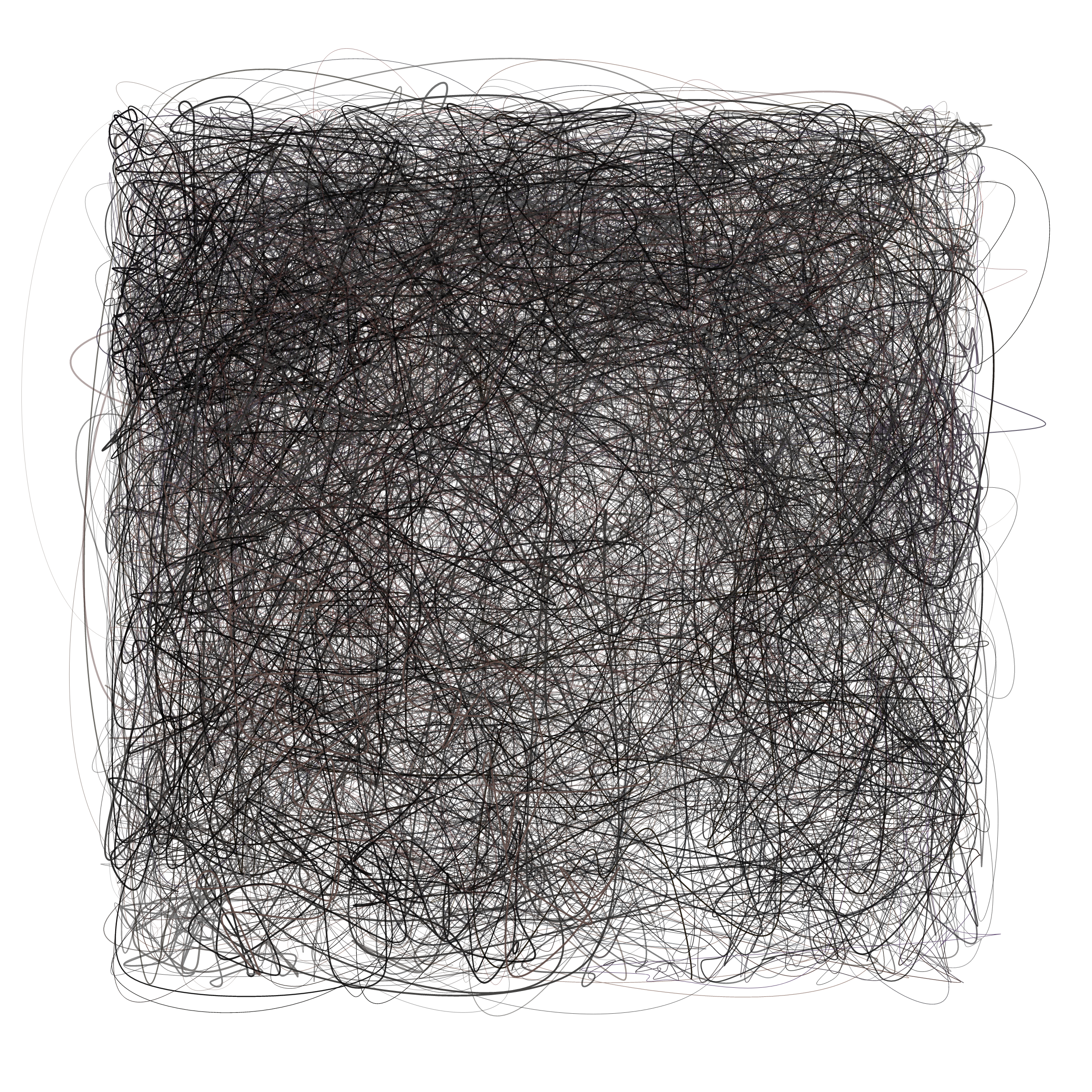 Art Blocks - Art Blocks v2 - Scribbled Boundaries #697 - NFT # 131000697