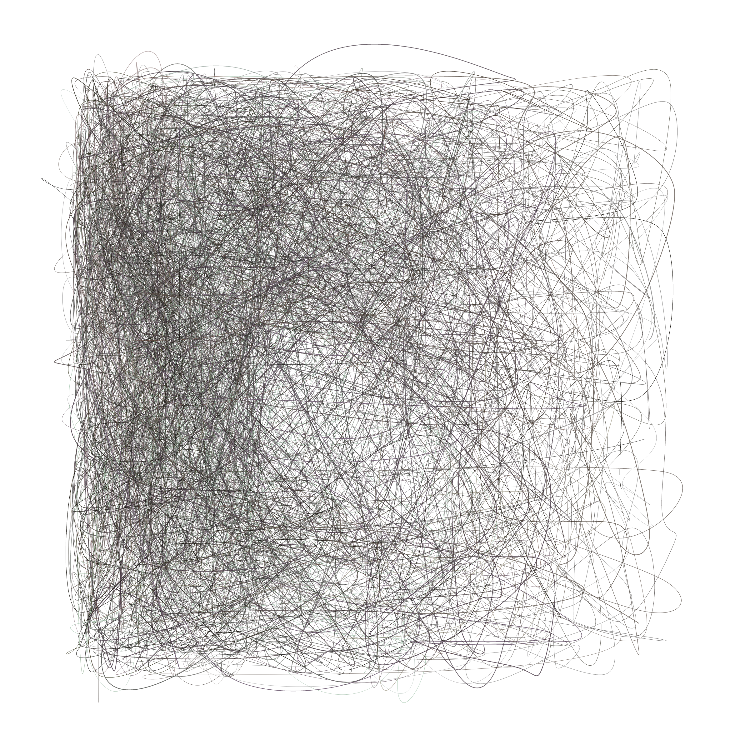 Art Blocks - Art Blocks v2 - Scribbled Boundaries #698 - NFT # 131000698