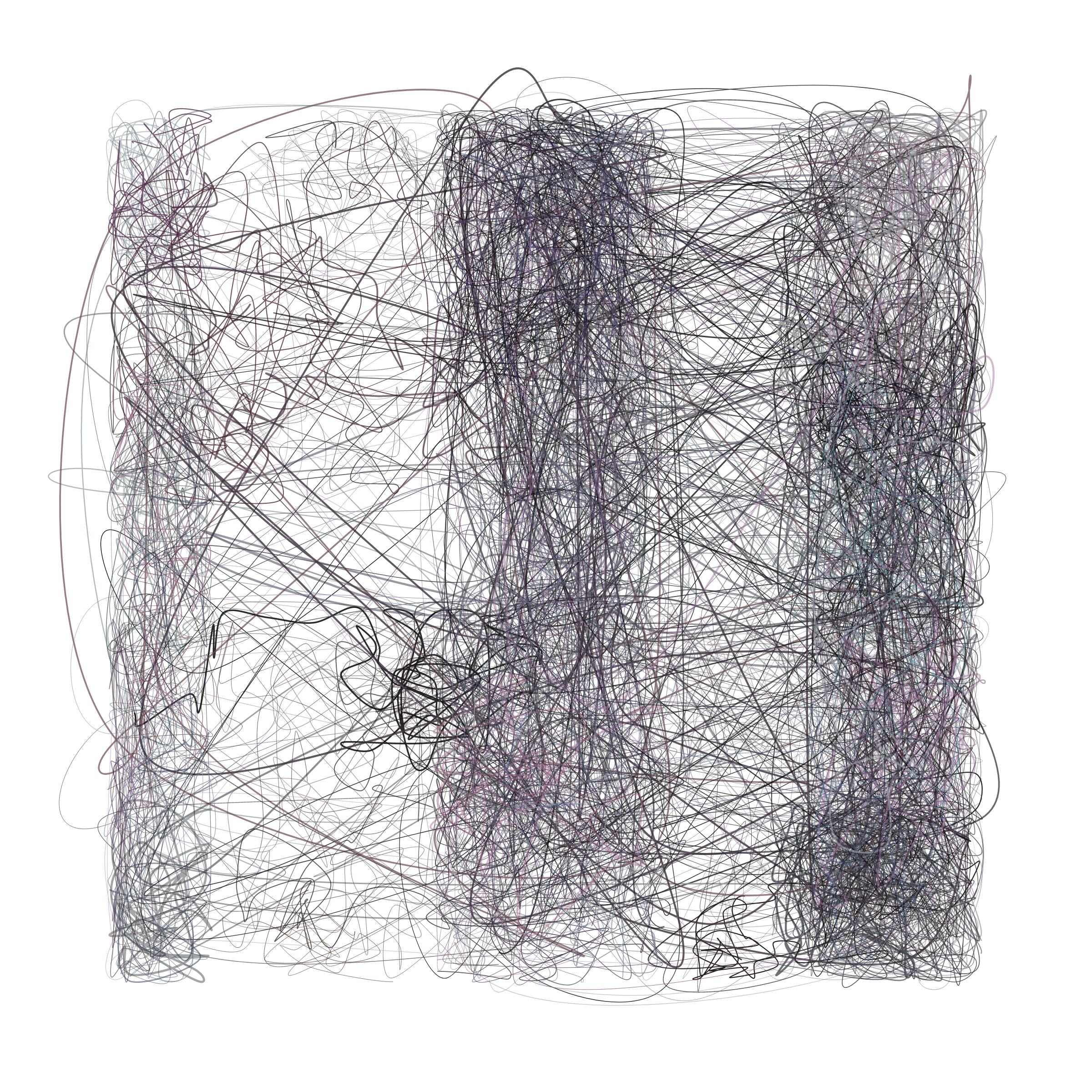 Art Blocks - Art Blocks v2 - Scribbled Boundaries #700 - NFT # 131000700