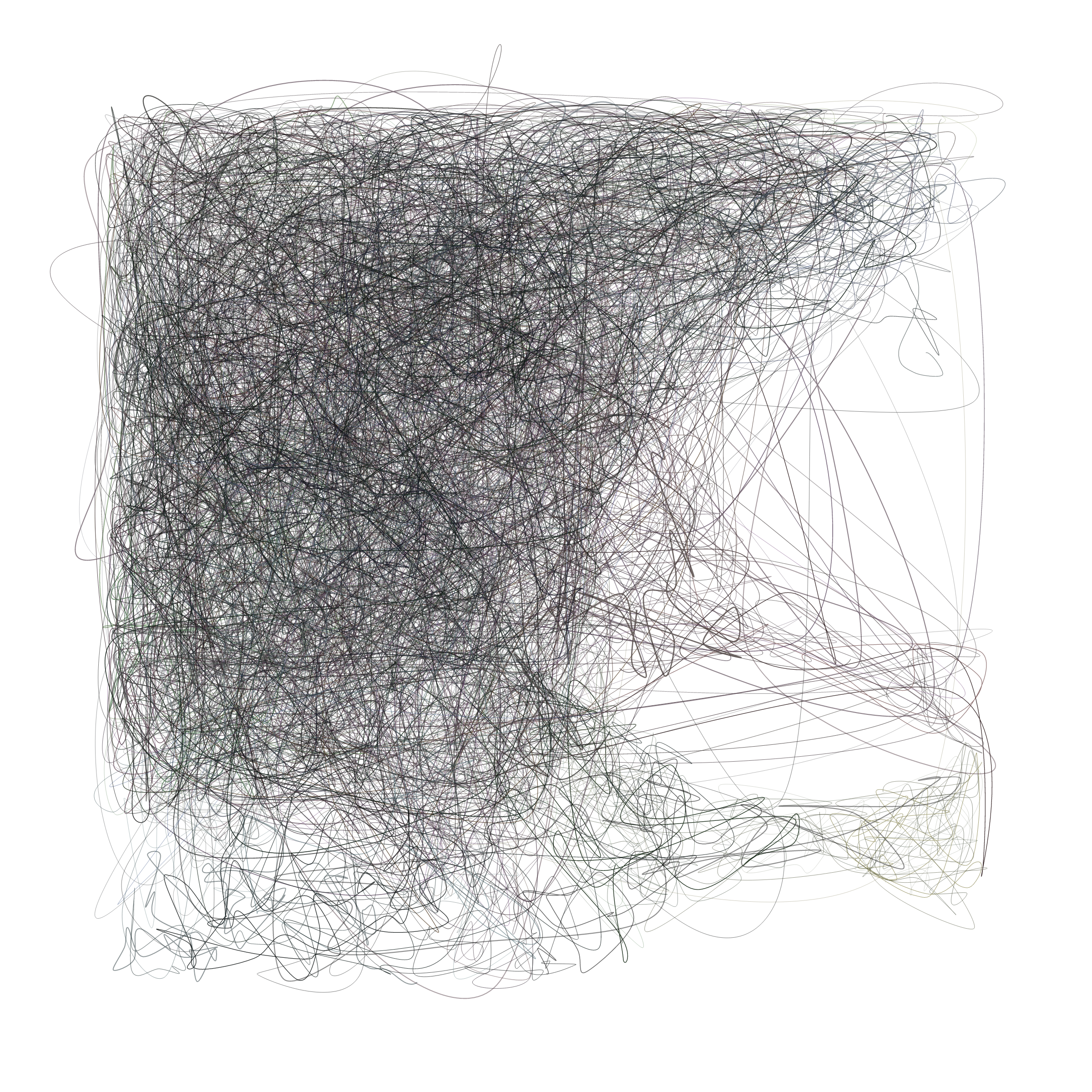 Art Blocks - Art Blocks v2 - Scribbled Boundaries #701 - NFT # 131000701