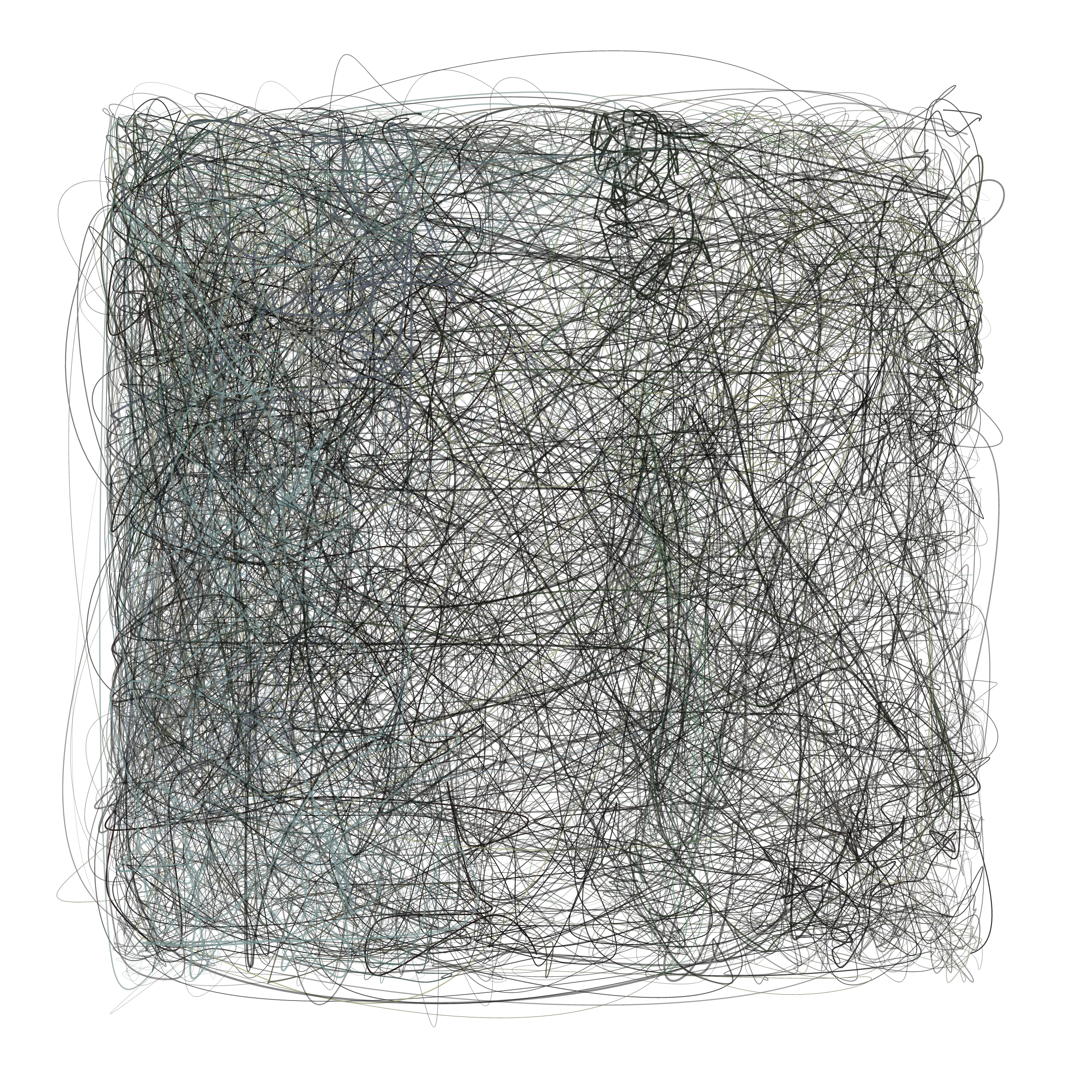 Art Blocks - Art Blocks v2 - Scribbled Boundaries #703 - NFT # 131000703