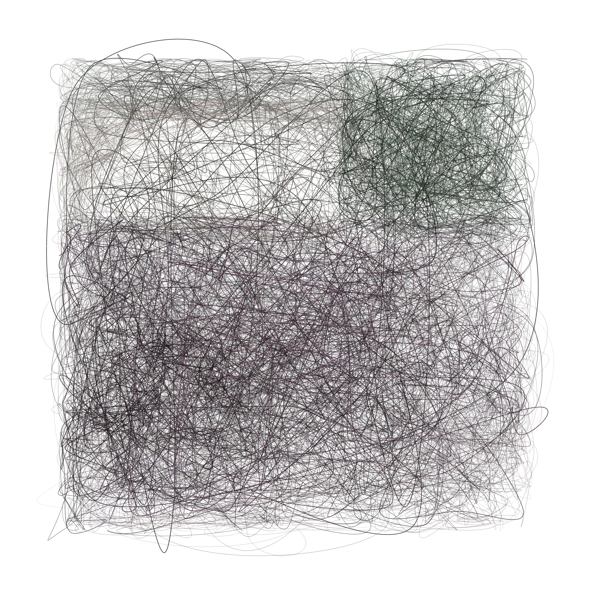 Art Blocks - Art Blocks v2 - Scribbled Boundaries #705 - NFT # 131000705