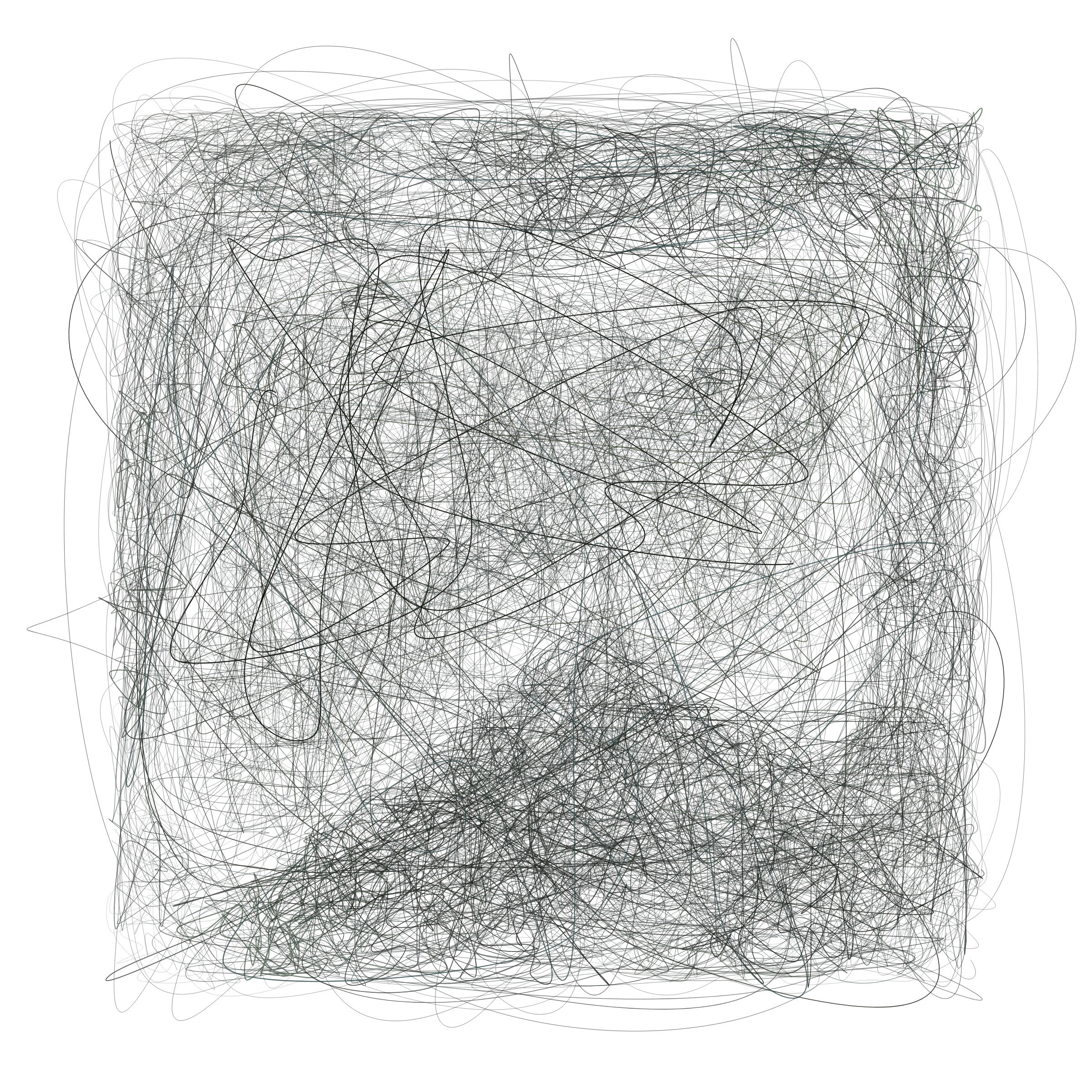 Art Blocks - Art Blocks v2 - Scribbled Boundaries #710 - NFT # 131000710