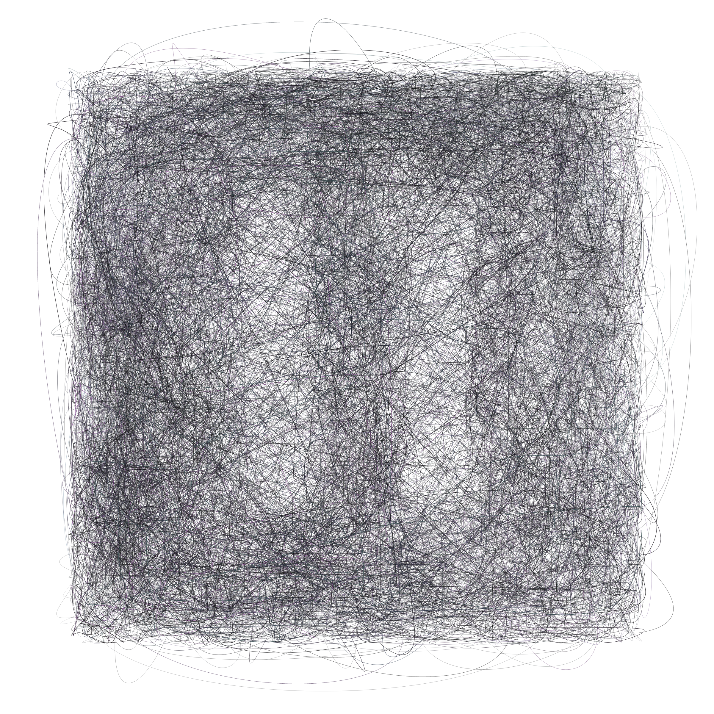 Art Blocks - Art Blocks v2 - Scribbled Boundaries #713 - NFT # 131000713