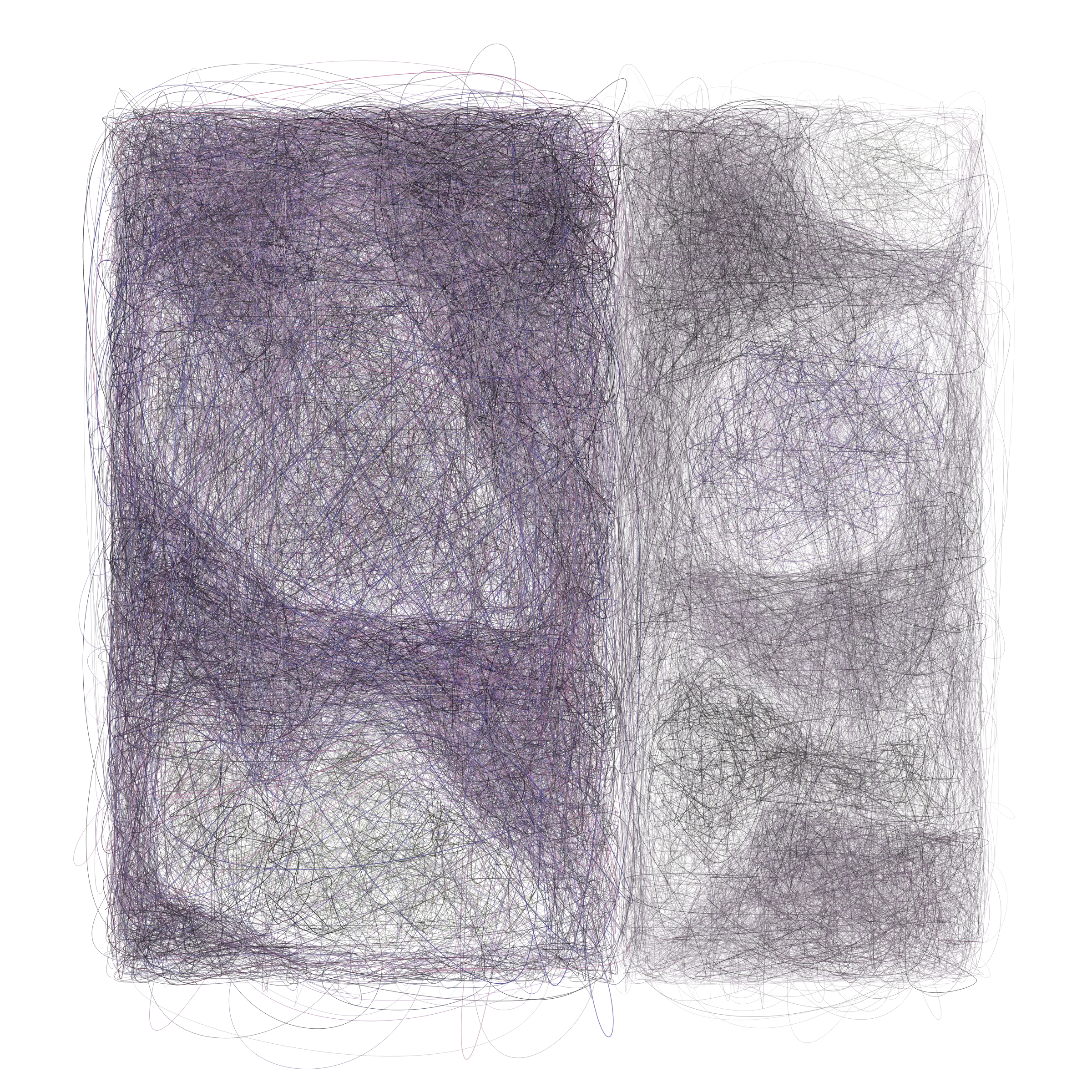 Art Blocks - Art Blocks v2 - Scribbled Boundaries #715 - NFT # 131000715