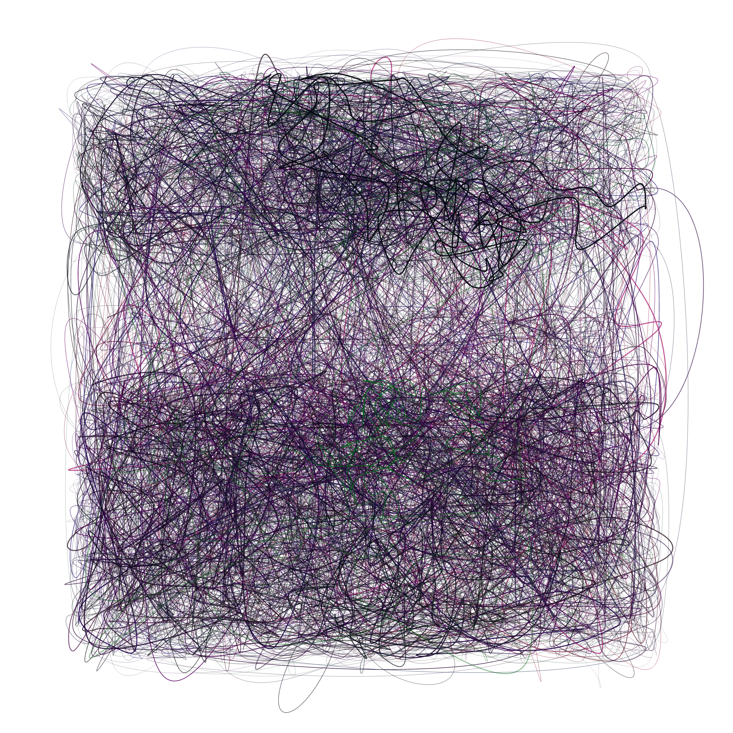 Art Blocks - Art Blocks v2 - Scribbled Boundaries #721 - NFT # 131000721