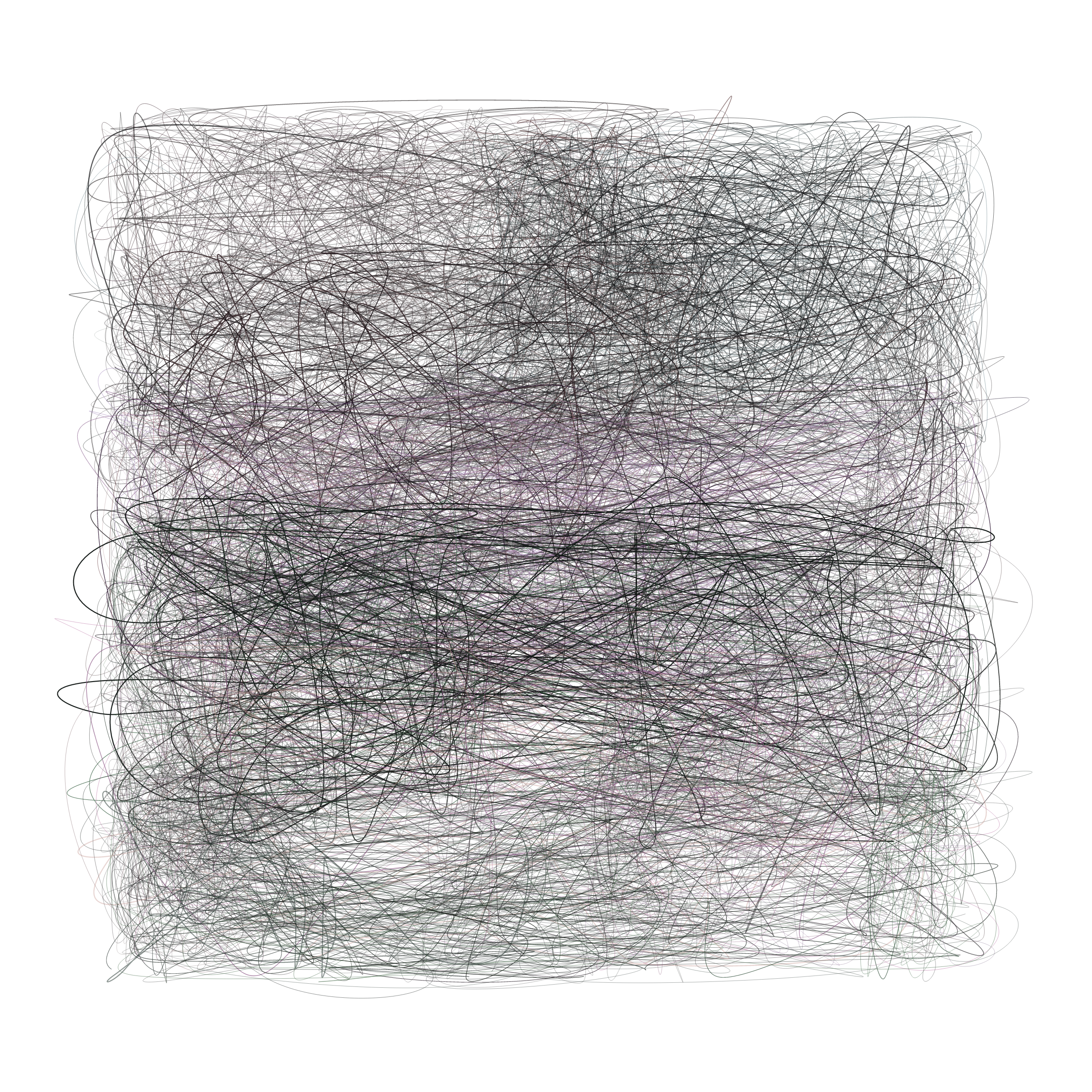 Art Blocks - Art Blocks v2 - Scribbled Boundaries #723 - NFT # 131000723