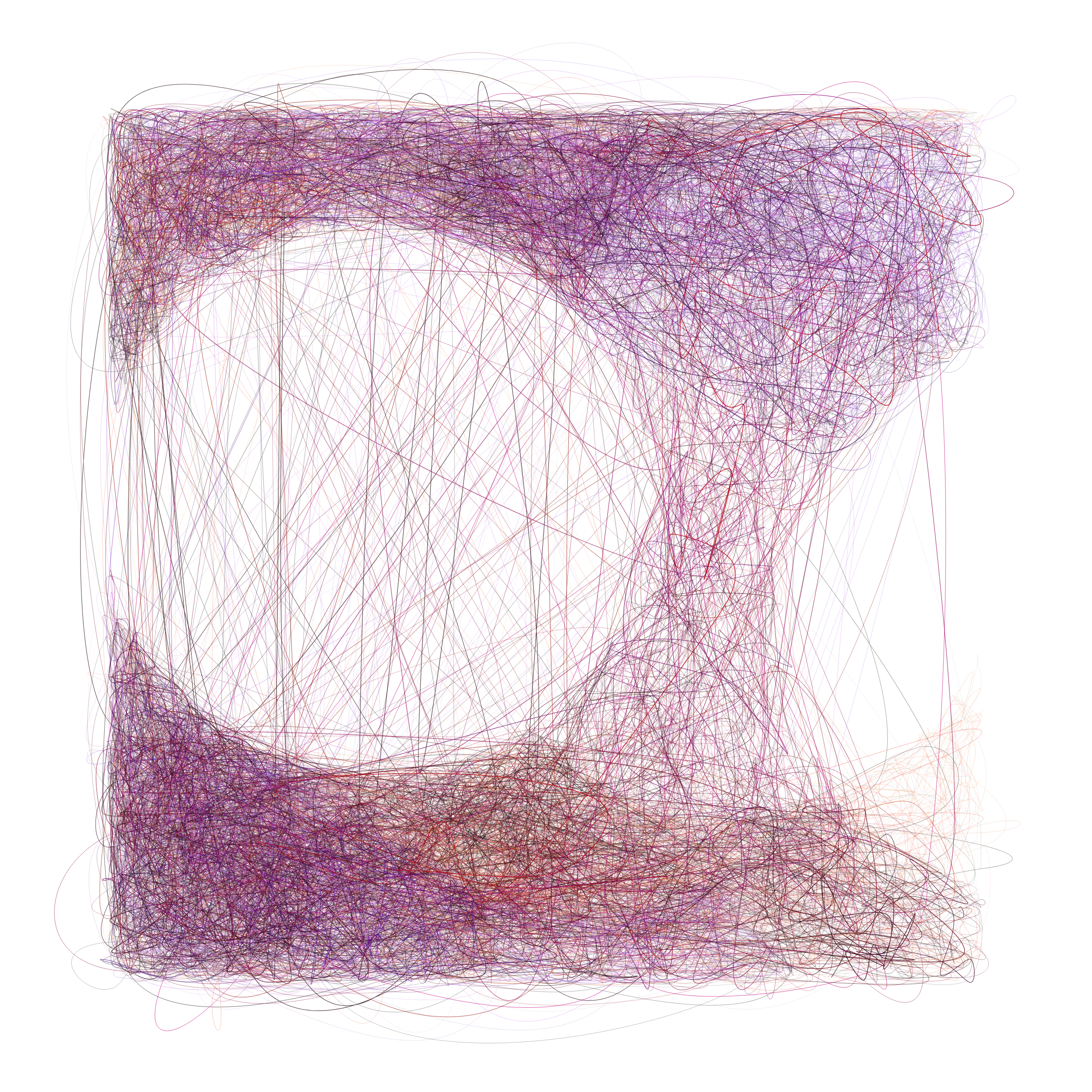 Art Blocks - Art Blocks v2 - Scribbled Boundaries #724 - NFT # 131000724