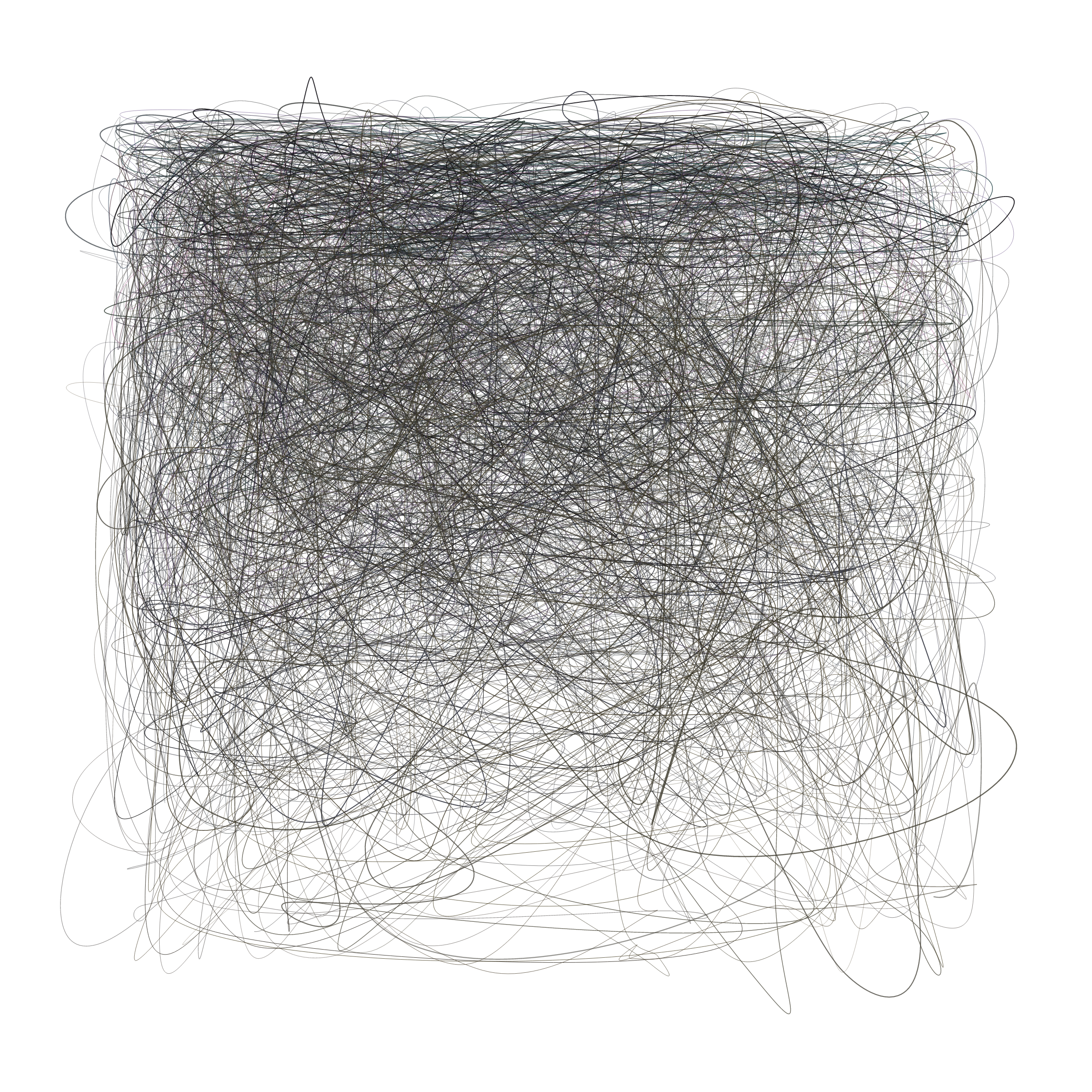 Art Blocks - Art Blocks v2 - Scribbled Boundaries #730 - NFT # 131000730