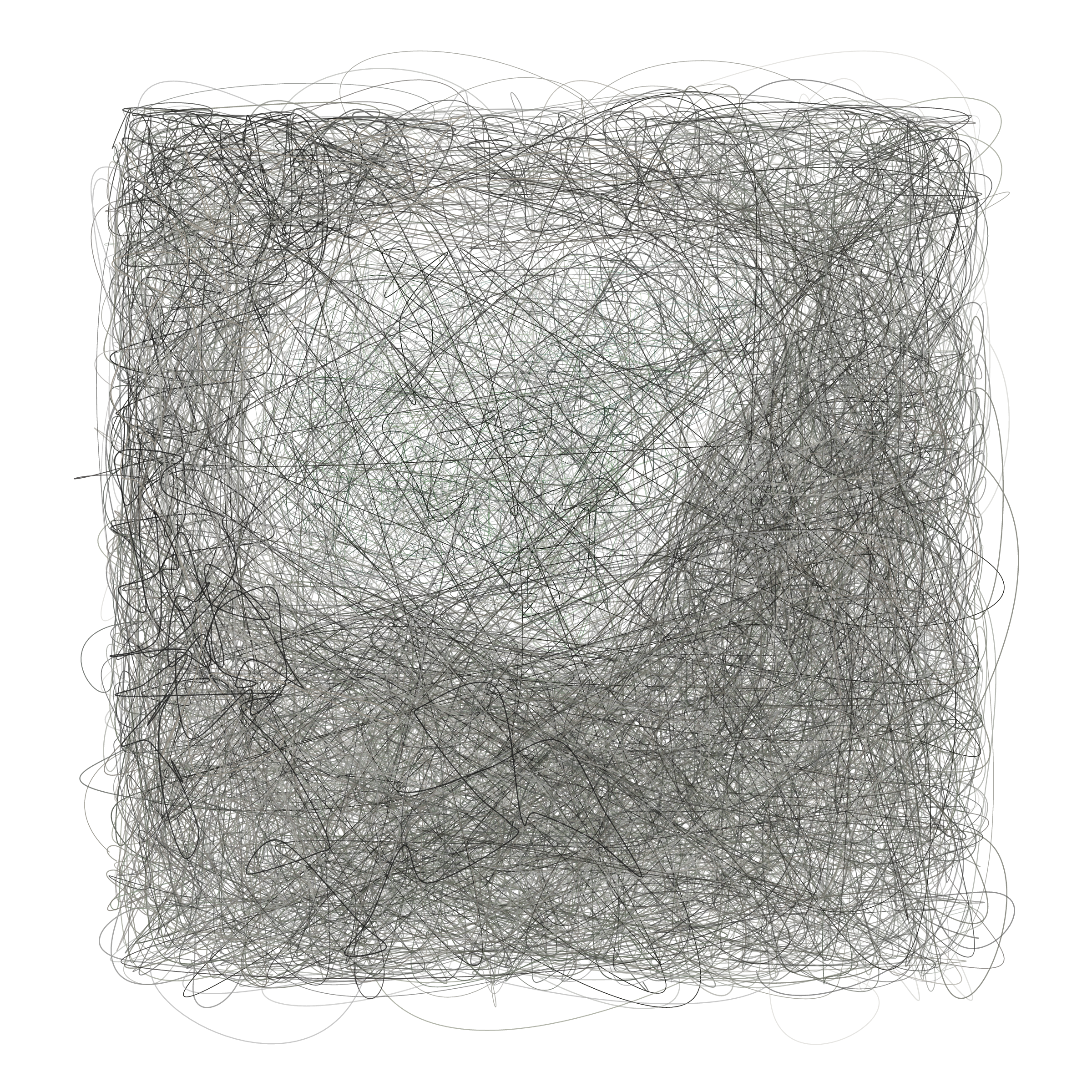 Art Blocks - Art Blocks v2 - Scribbled Boundaries #735 - NFT # 131000735